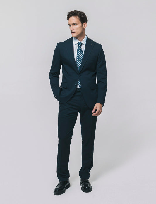 Blazer formal fit with elegant details - Blue