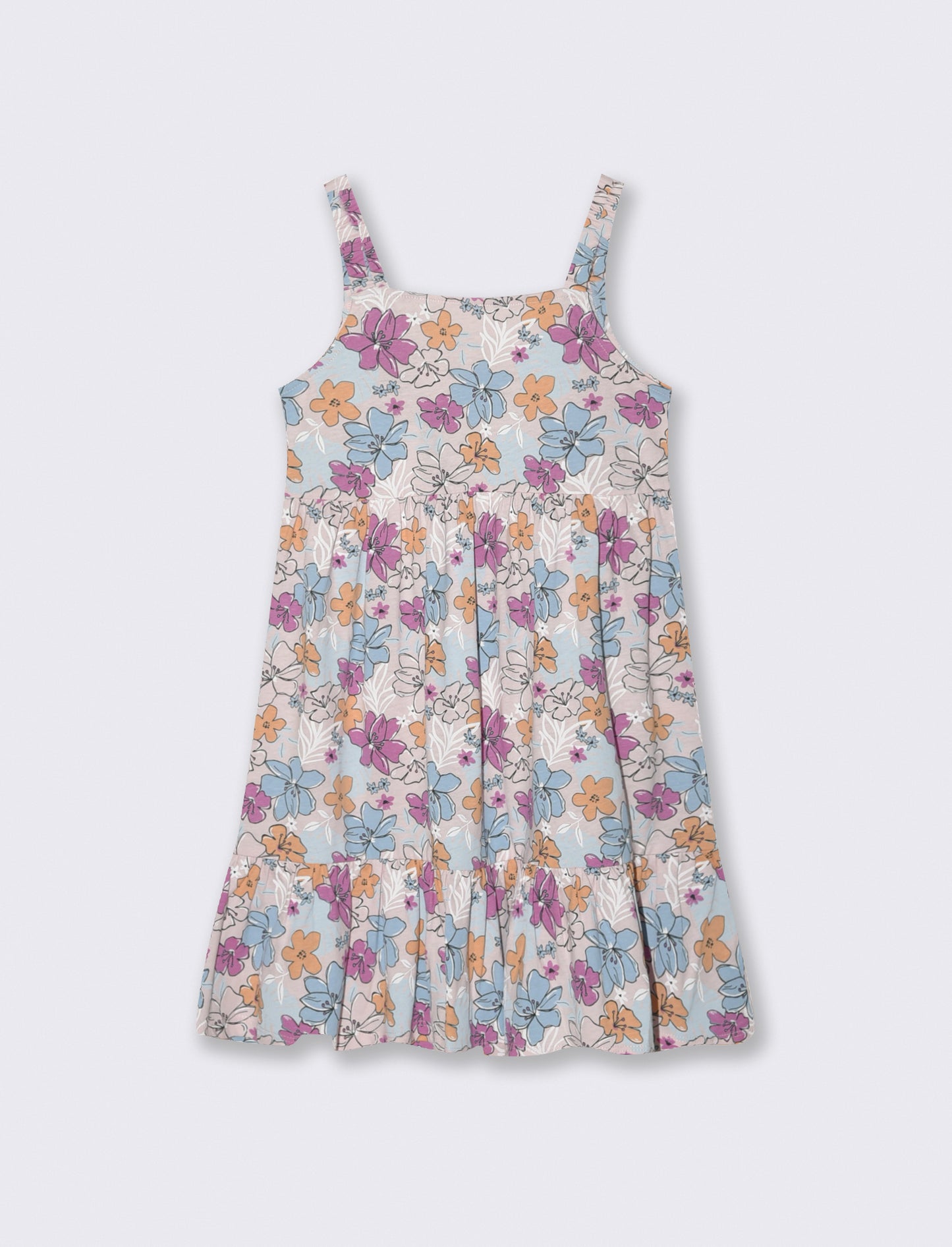 Abito da bambina in fresco cotone - Fantasia