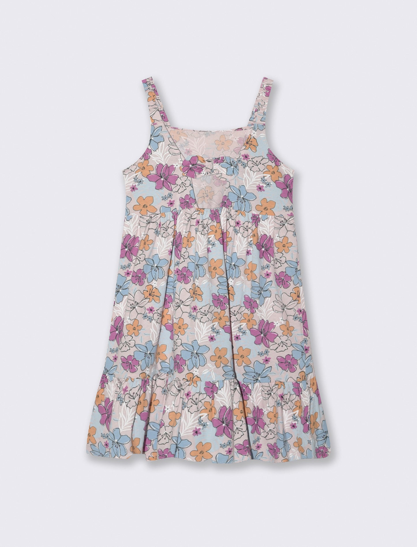 Abito da bambina in fresco cotone - Fantasia