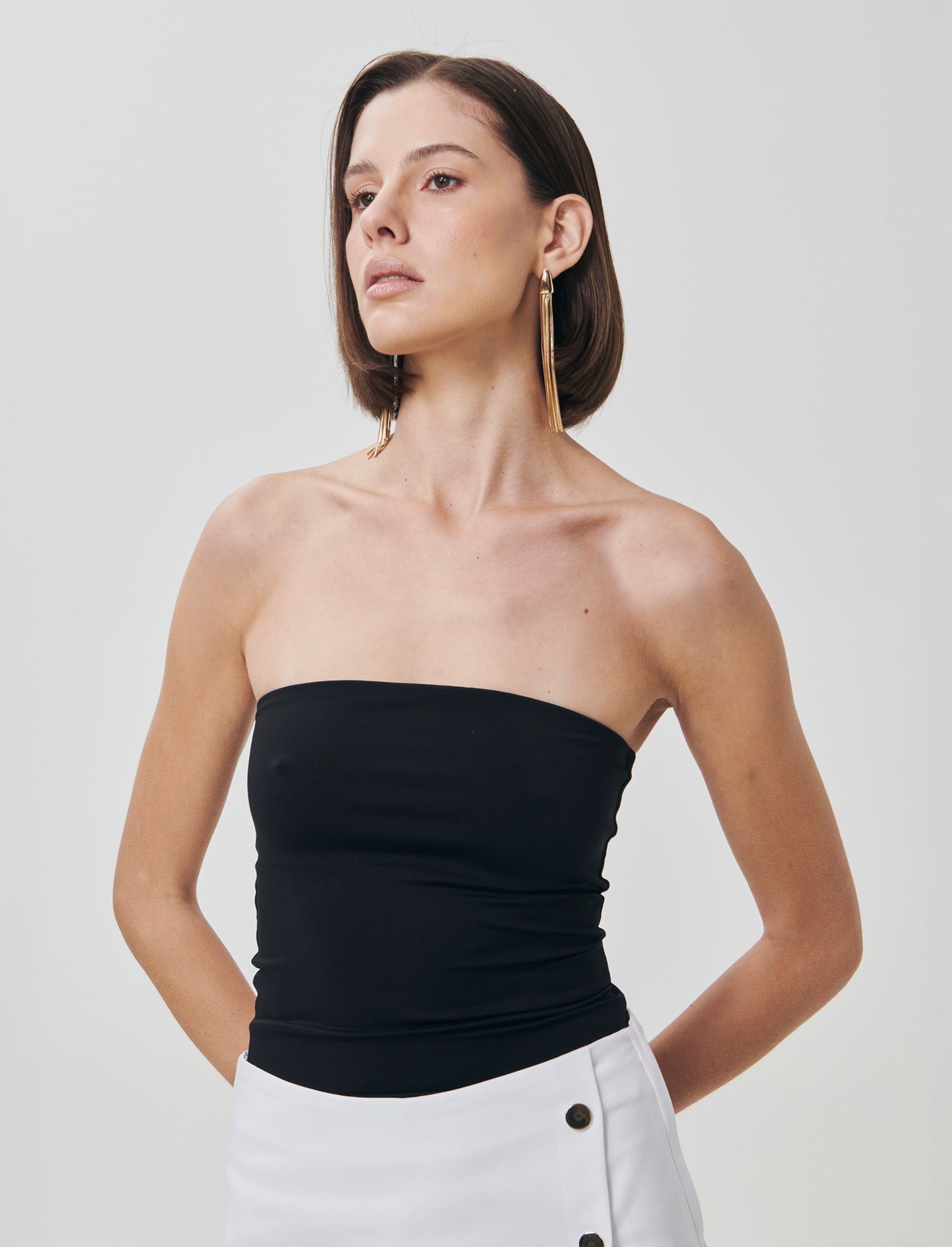 Top a Fascia Slim - Nero
