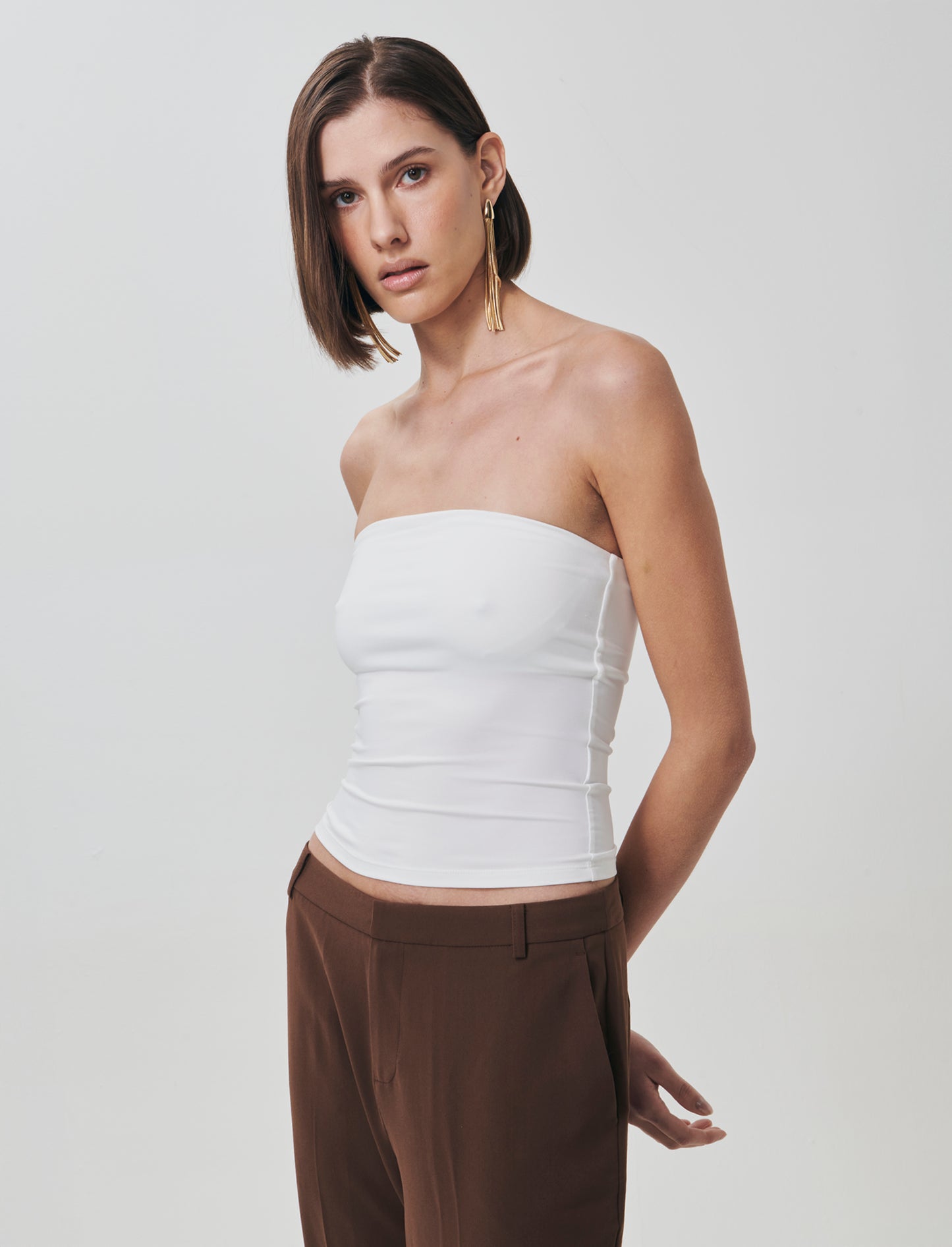 Top a Fascia Slim - Bianco