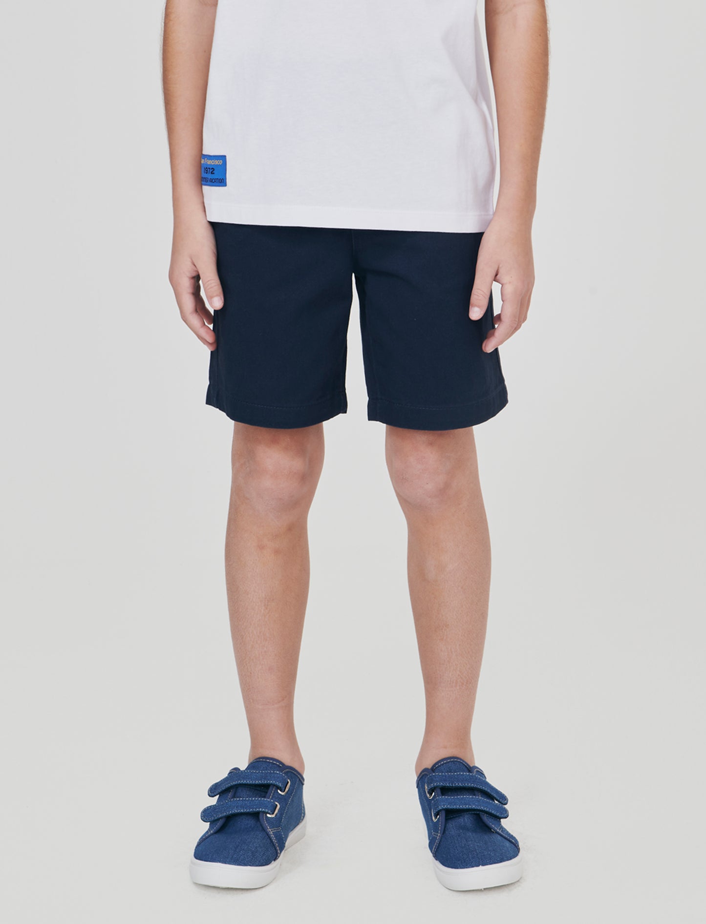 Bermuda in cotone - Blu