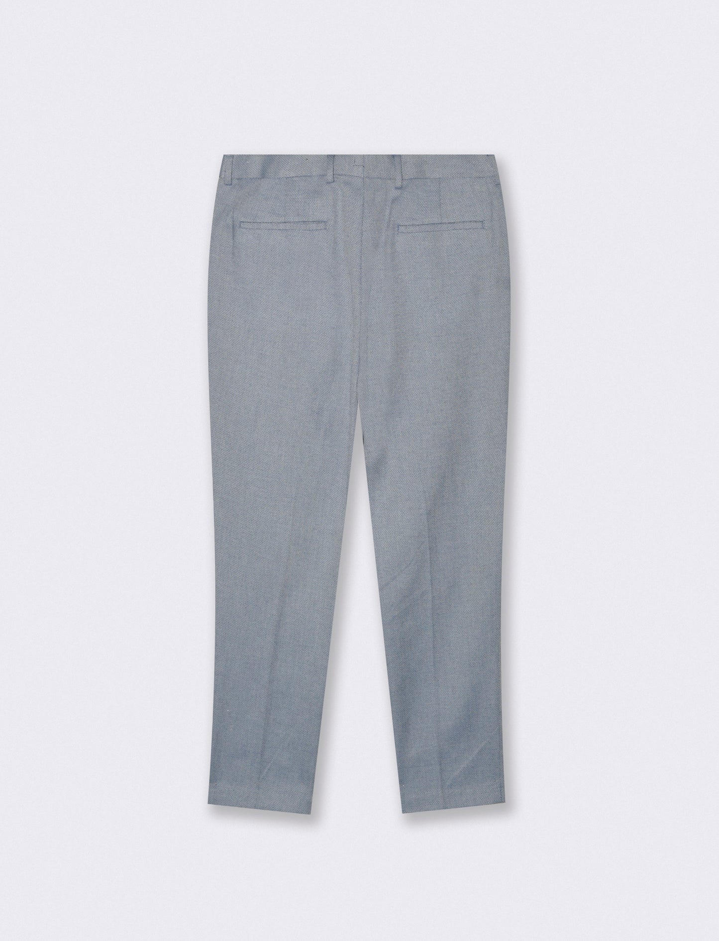 Pantaloni Oxford Formal Fit con Tasche - Celeste