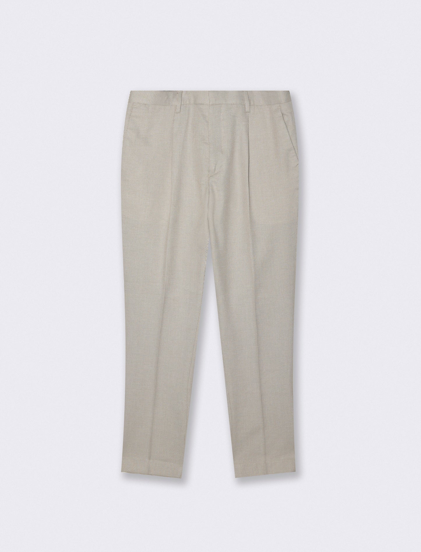 Pantaloni Oxford Formal Fit con Tasche - Beige