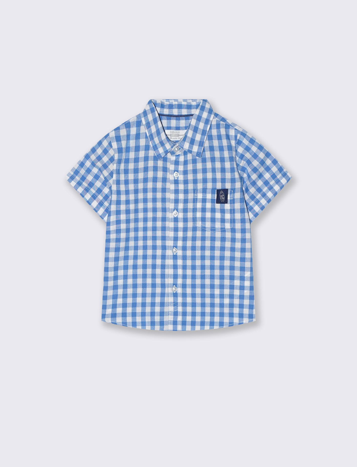 Camicia tinto filo manica corta trendy - Quadri