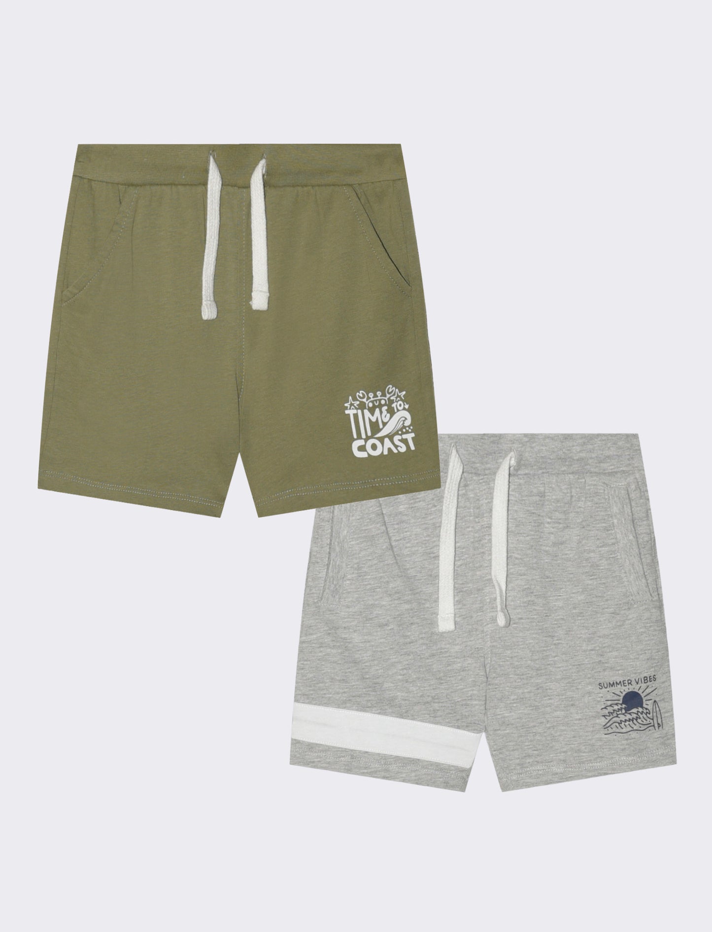 Complete tank top and casual shorts - Green