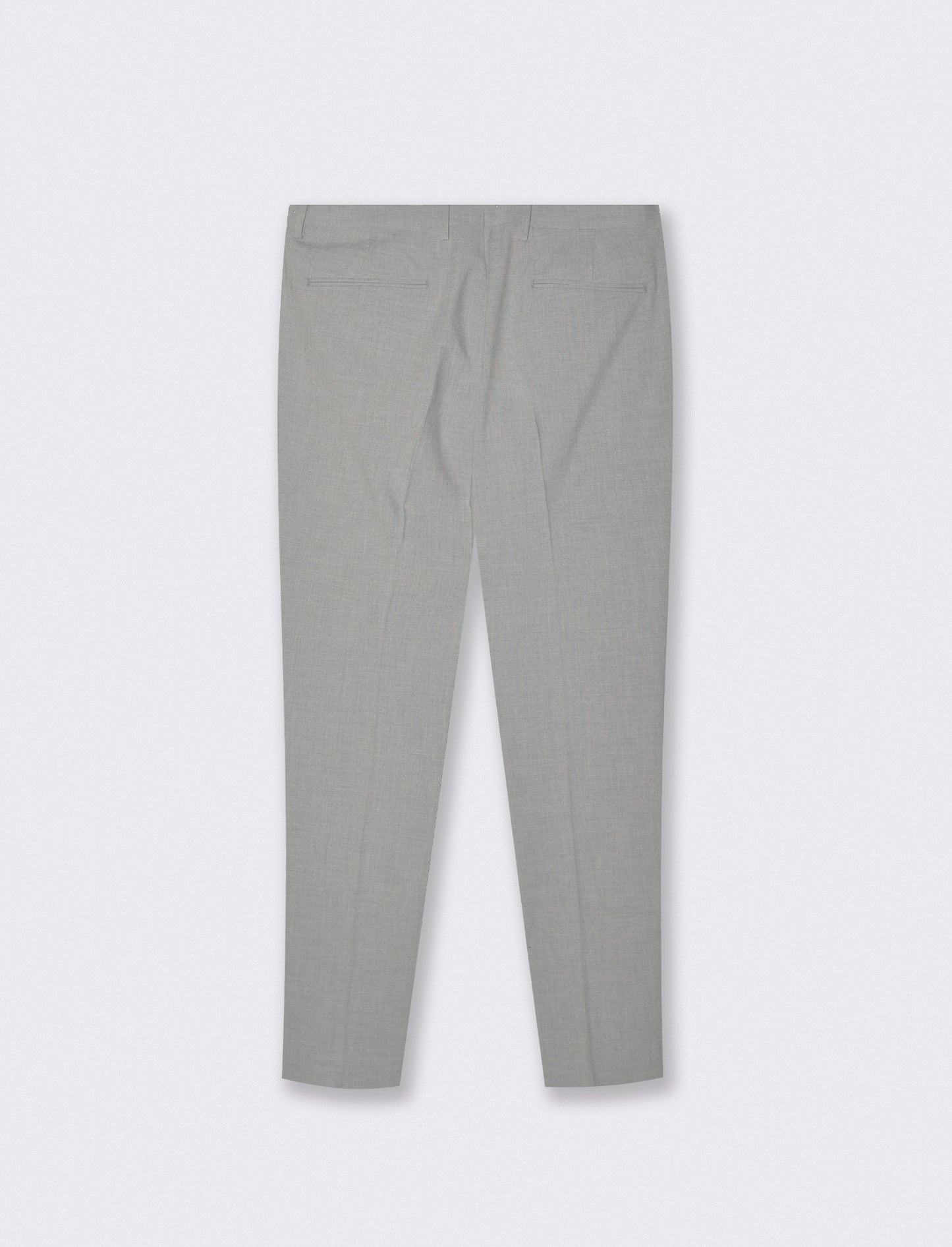 Formal Fit Micro Structure Melange Trousers - Grey
