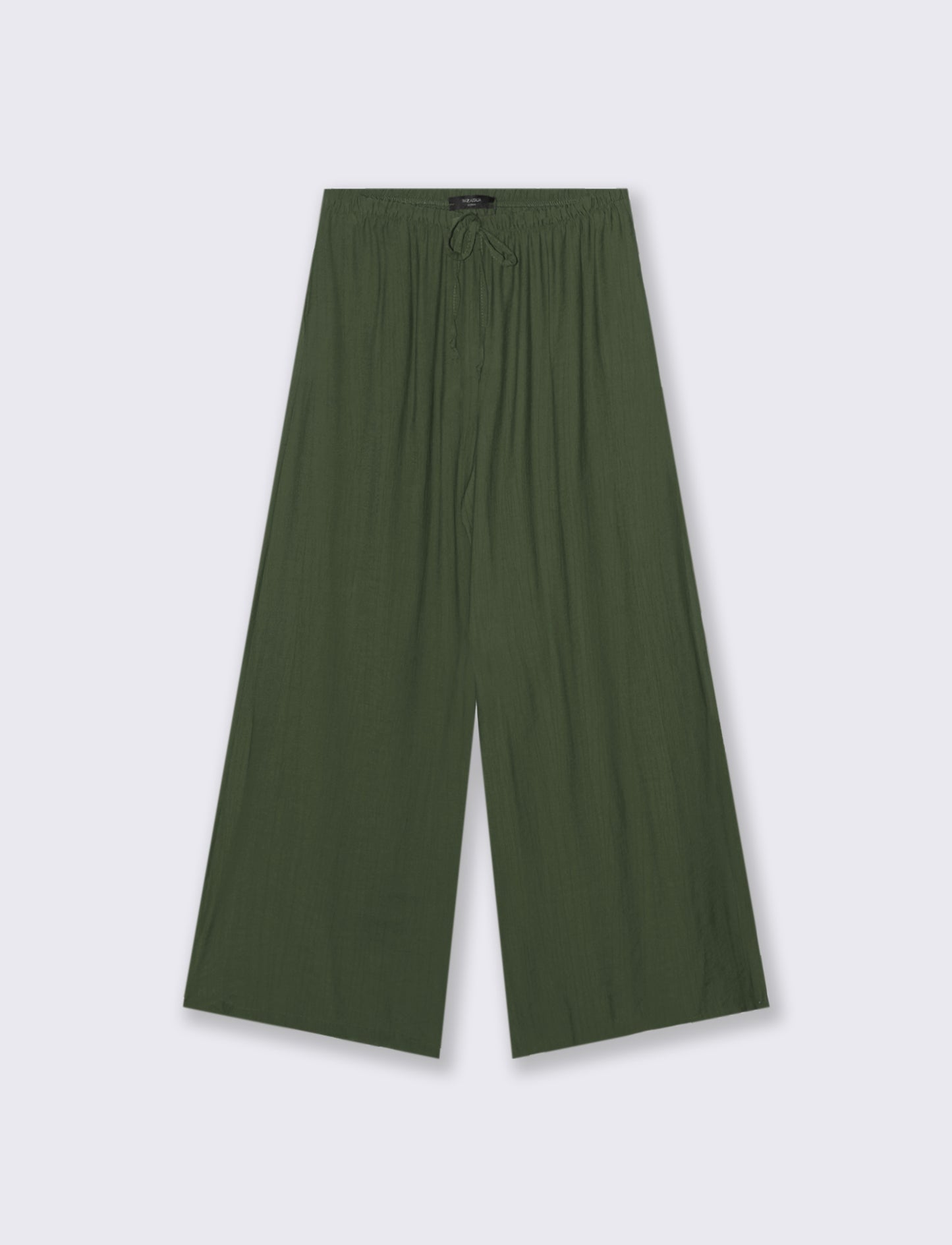 Pantalone largo con coulisse sottile - Ve.milit.