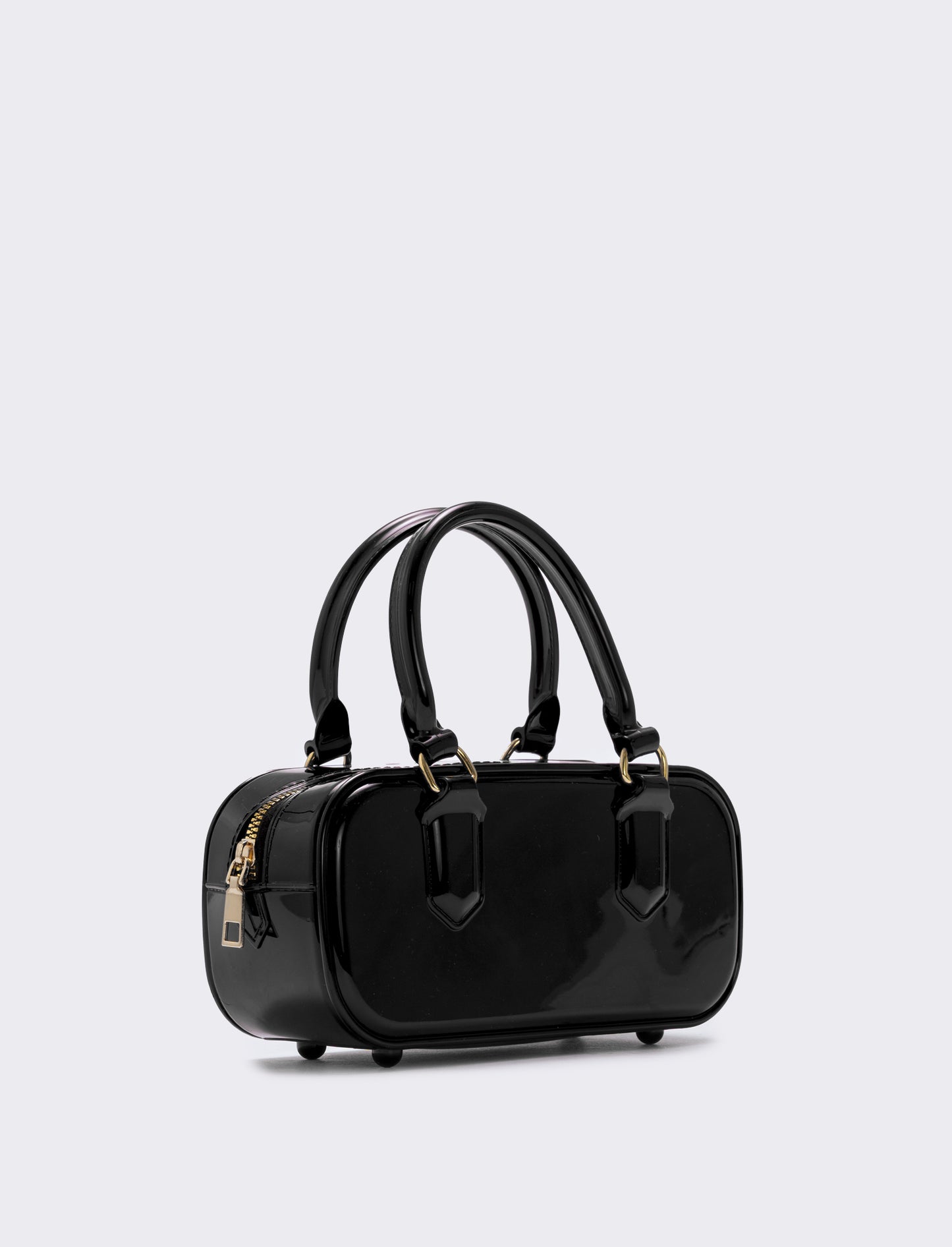 Bauletto rettangolare gommato - Nero