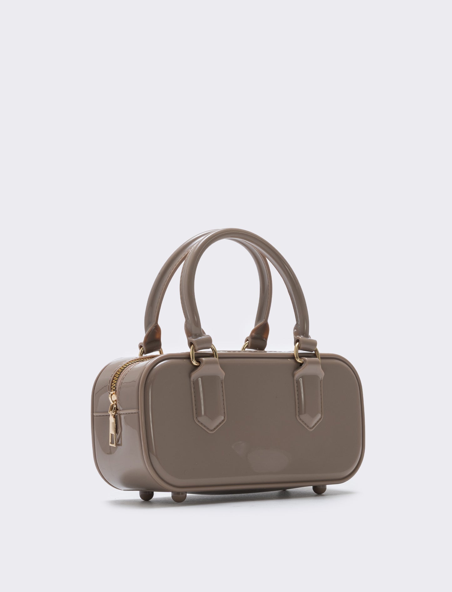 Bauletto rettangolare gommato - Grigio fango