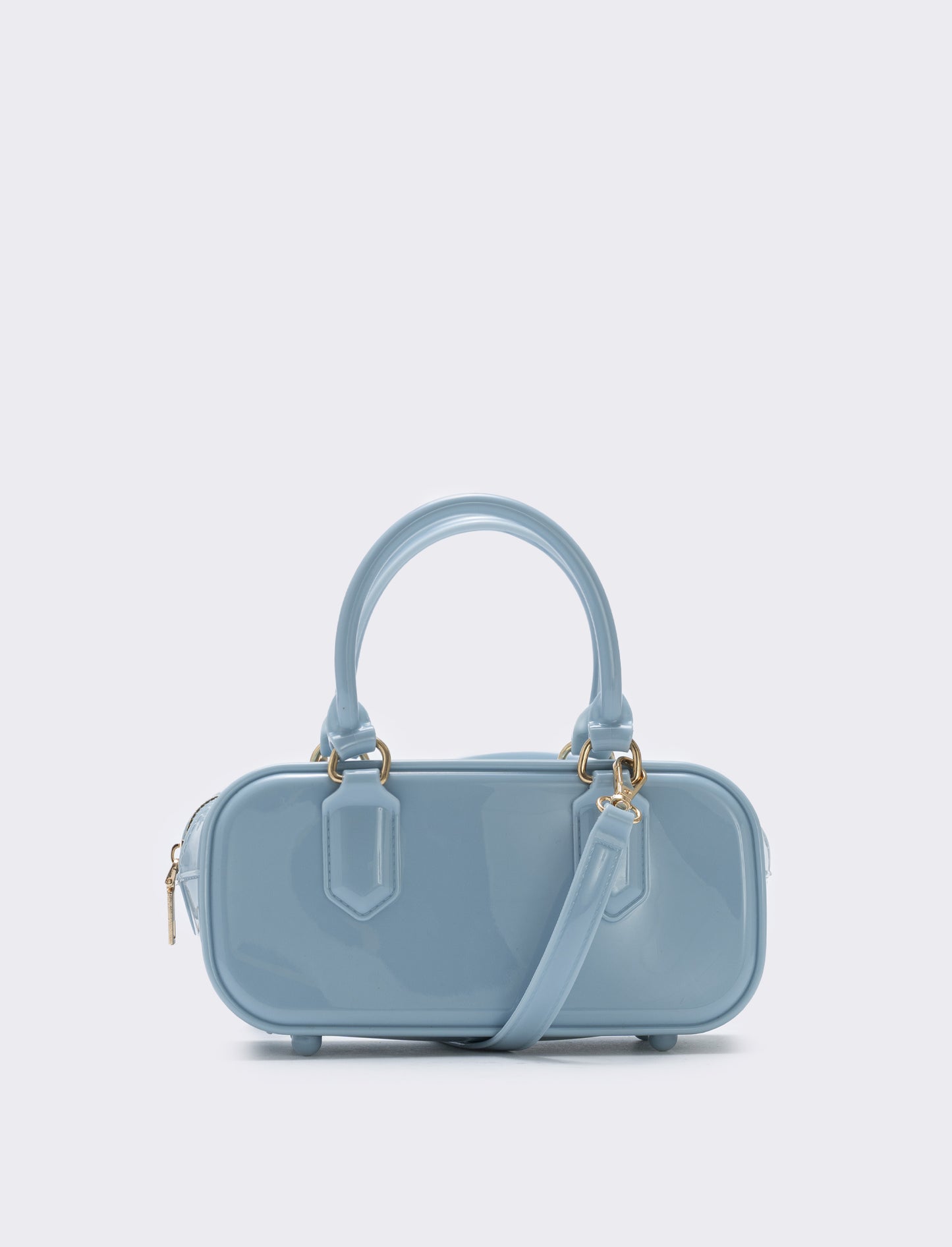 Bauletto rettangolare gommato - Azzurro