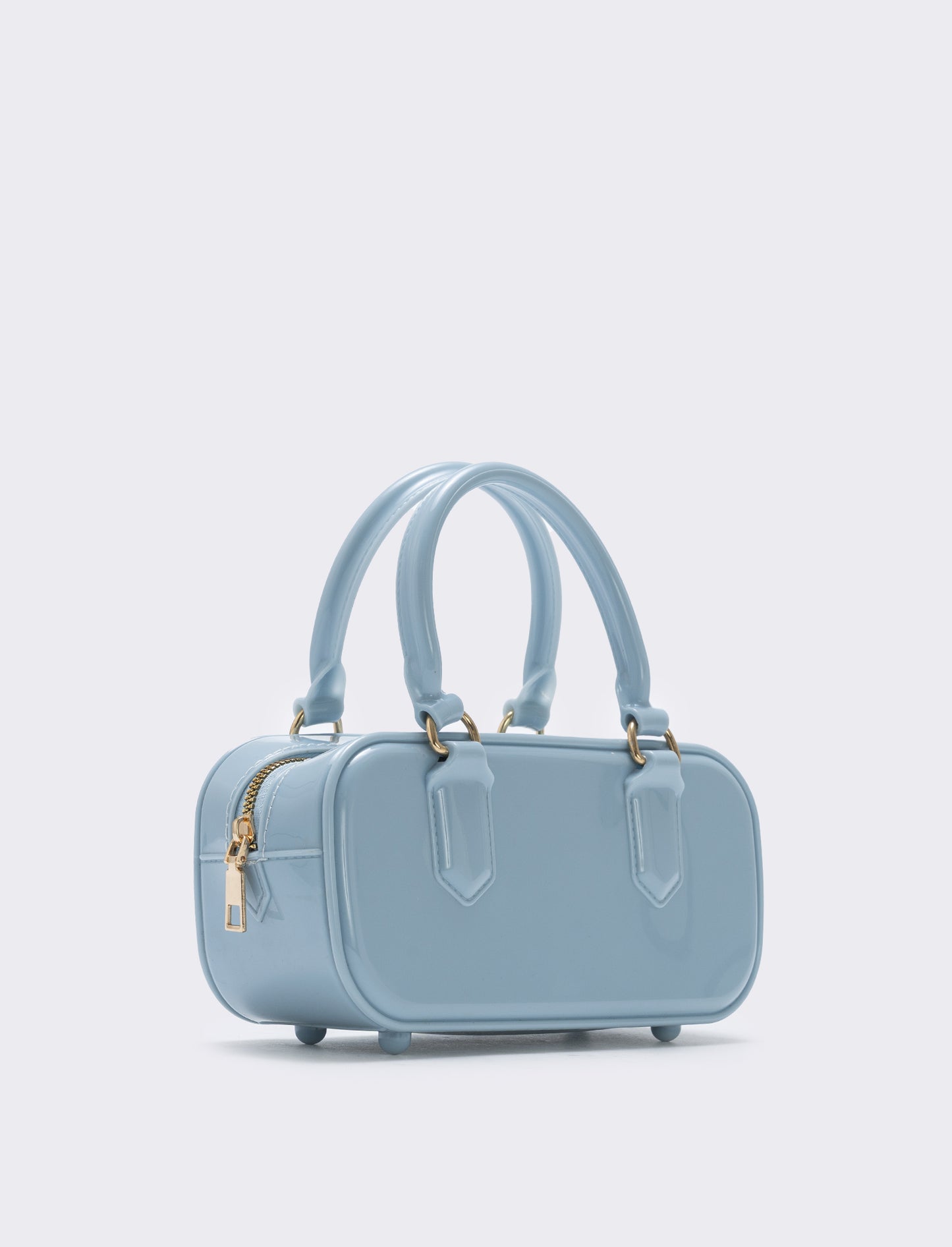Bauletto rettangolare gommato - Azzurro