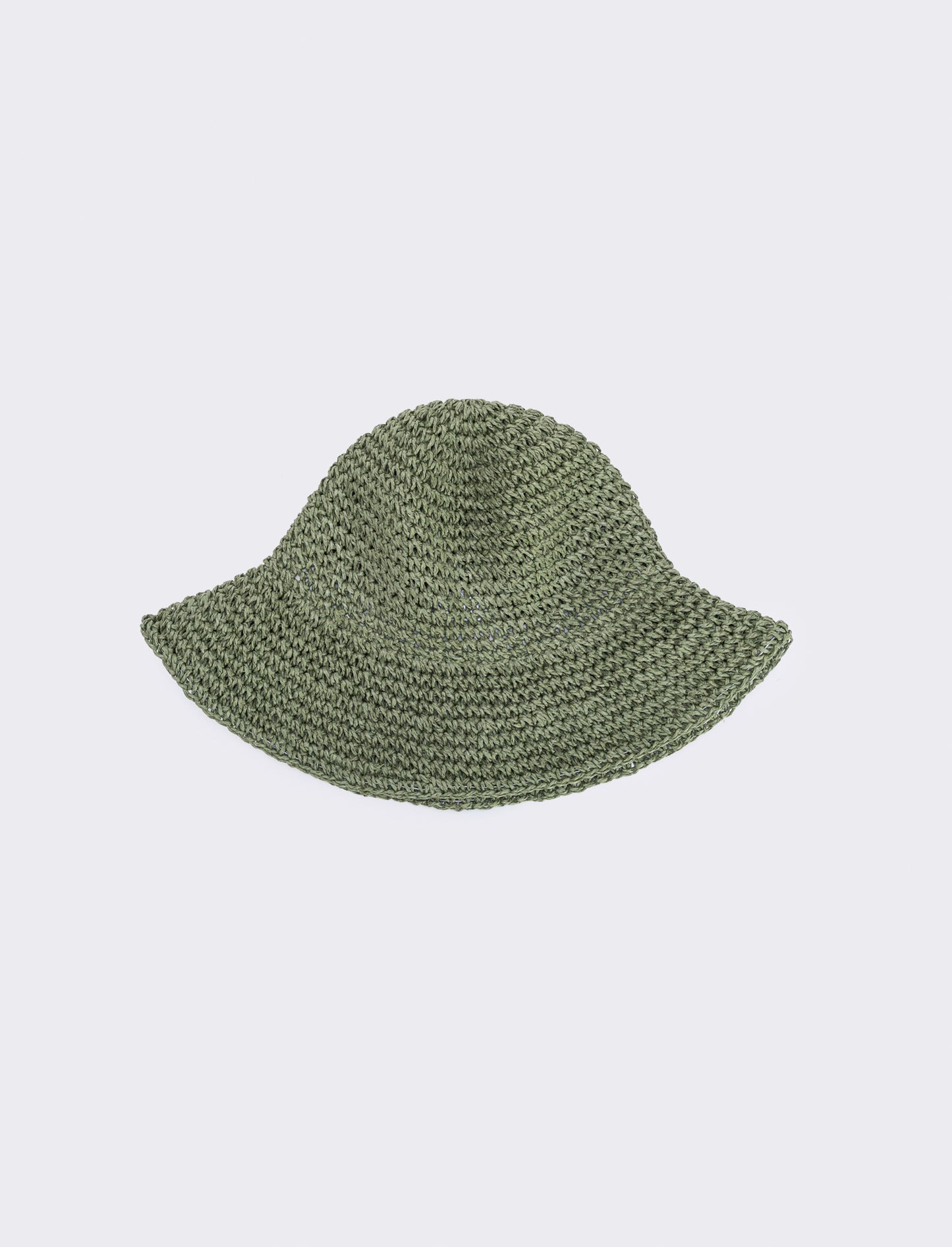 Cappello pescatore paglia donna - Verde