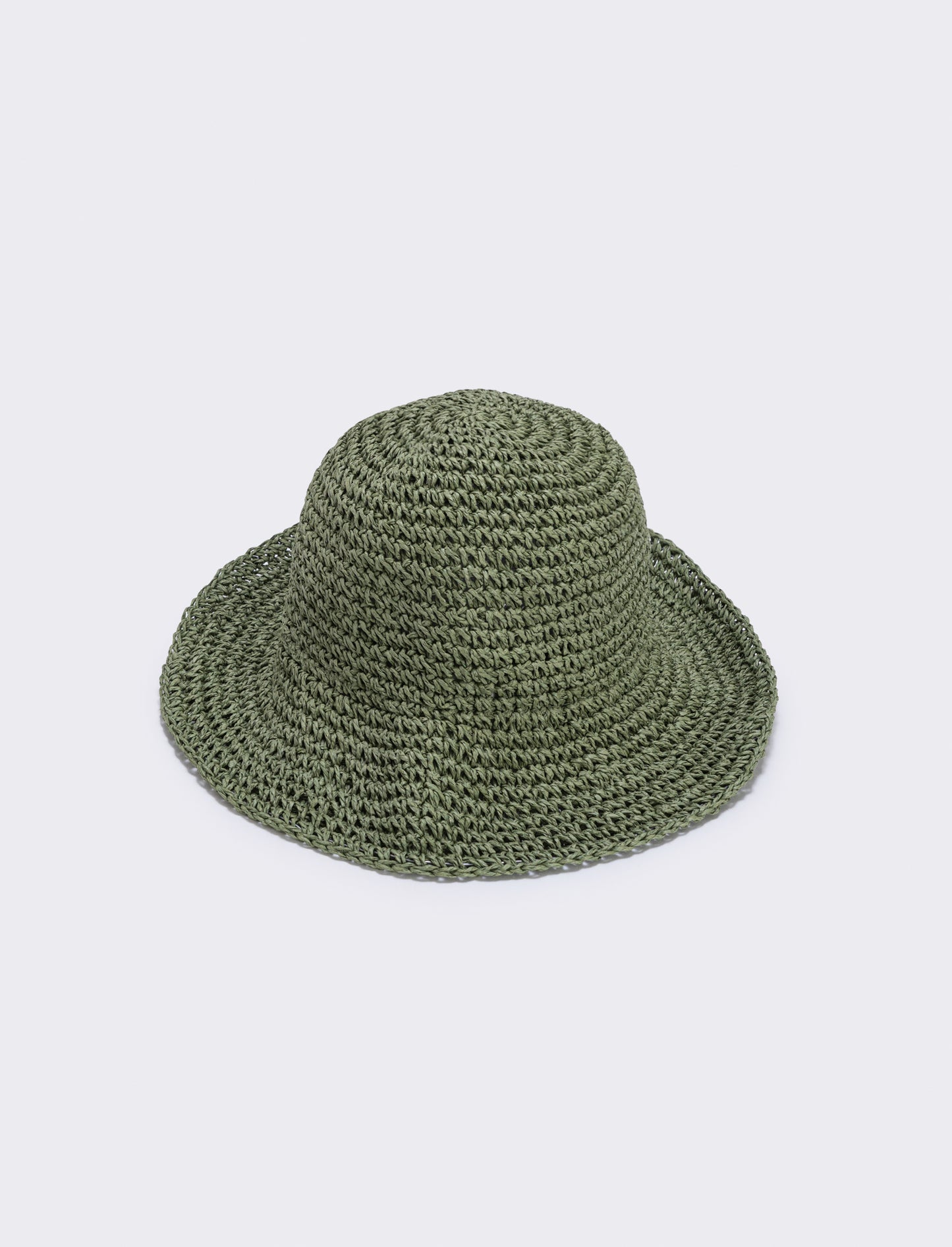 Cappello pescatore paglia donna - Verde