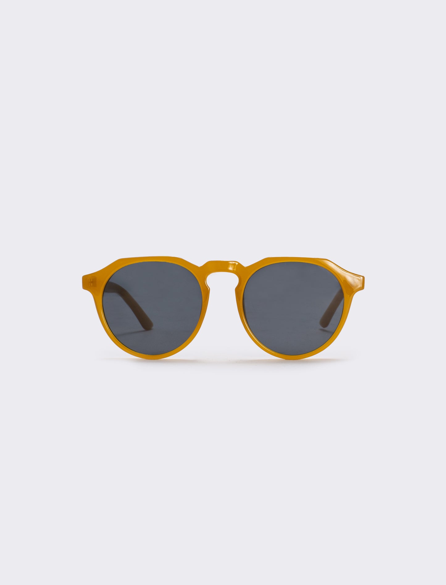 Round frame sunglasses - Yellow