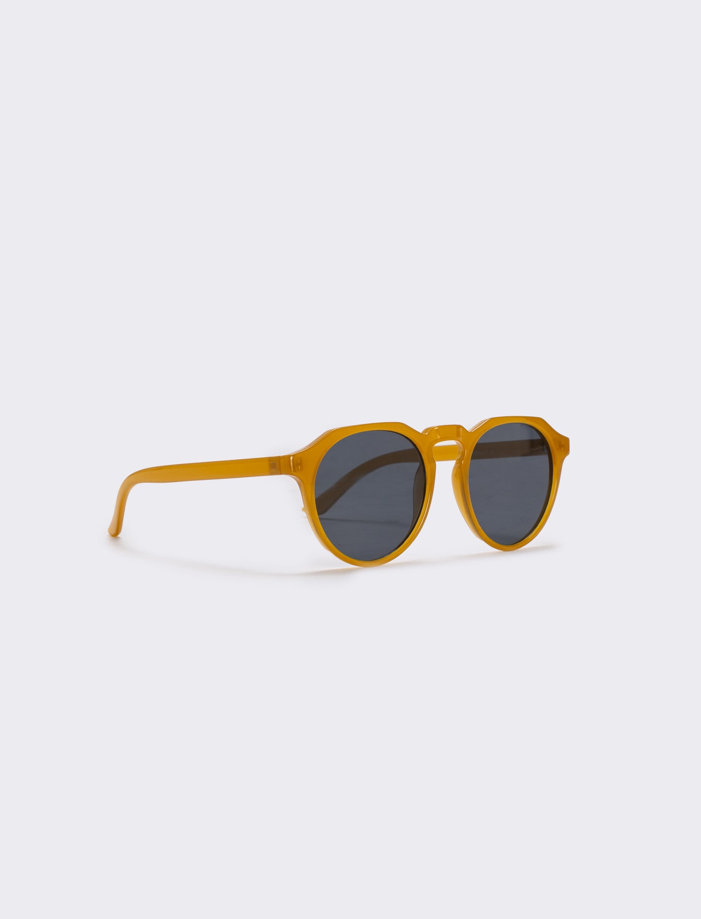 Round frame sunglasses - Yellow
