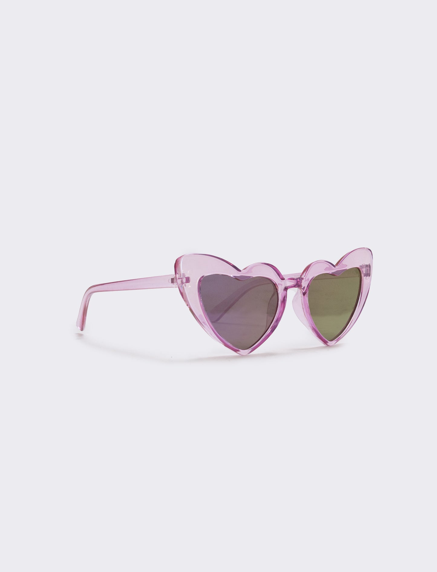 Occhiali bambina con cuori - Lilla