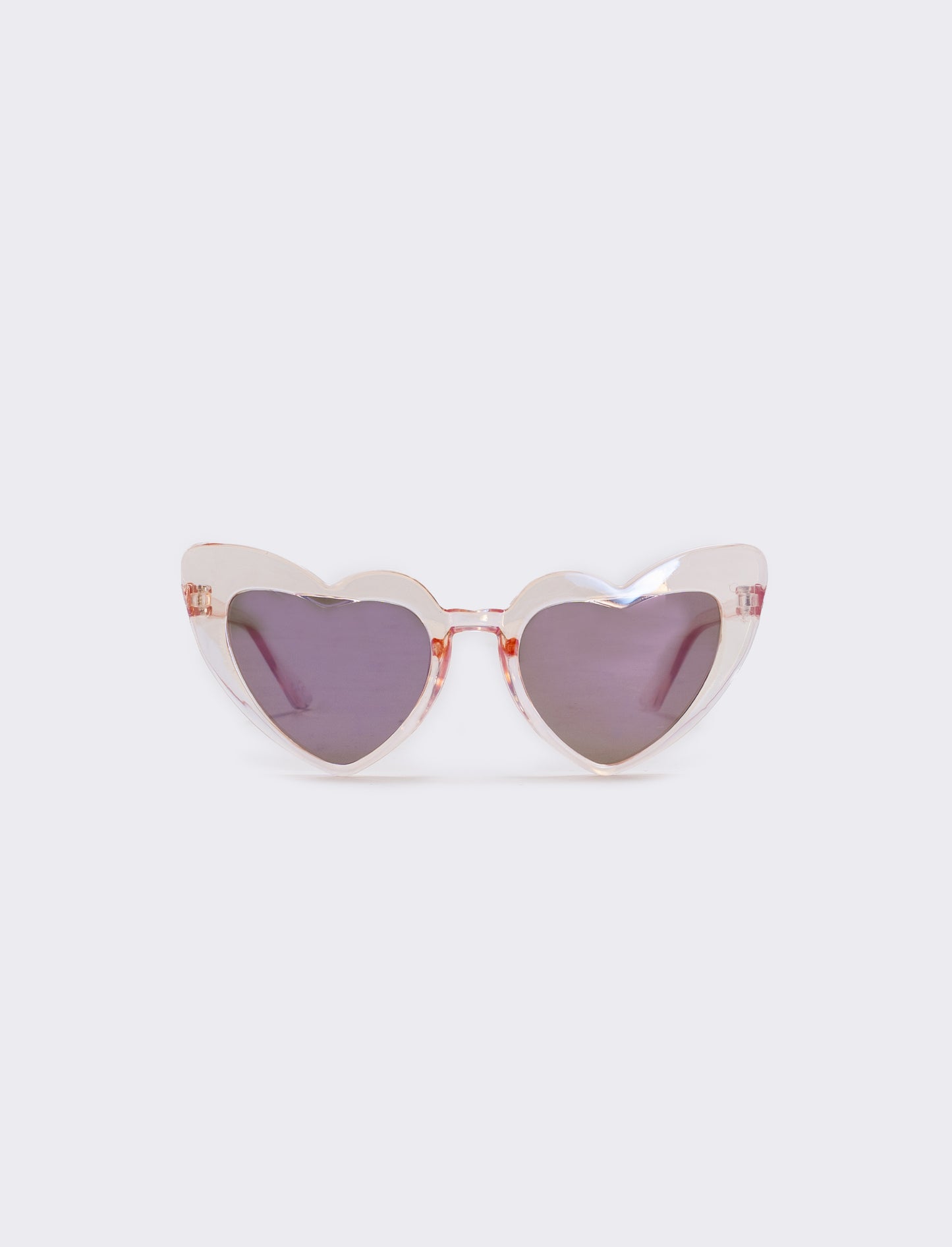 Occhiali bambina con cuori - Rosa