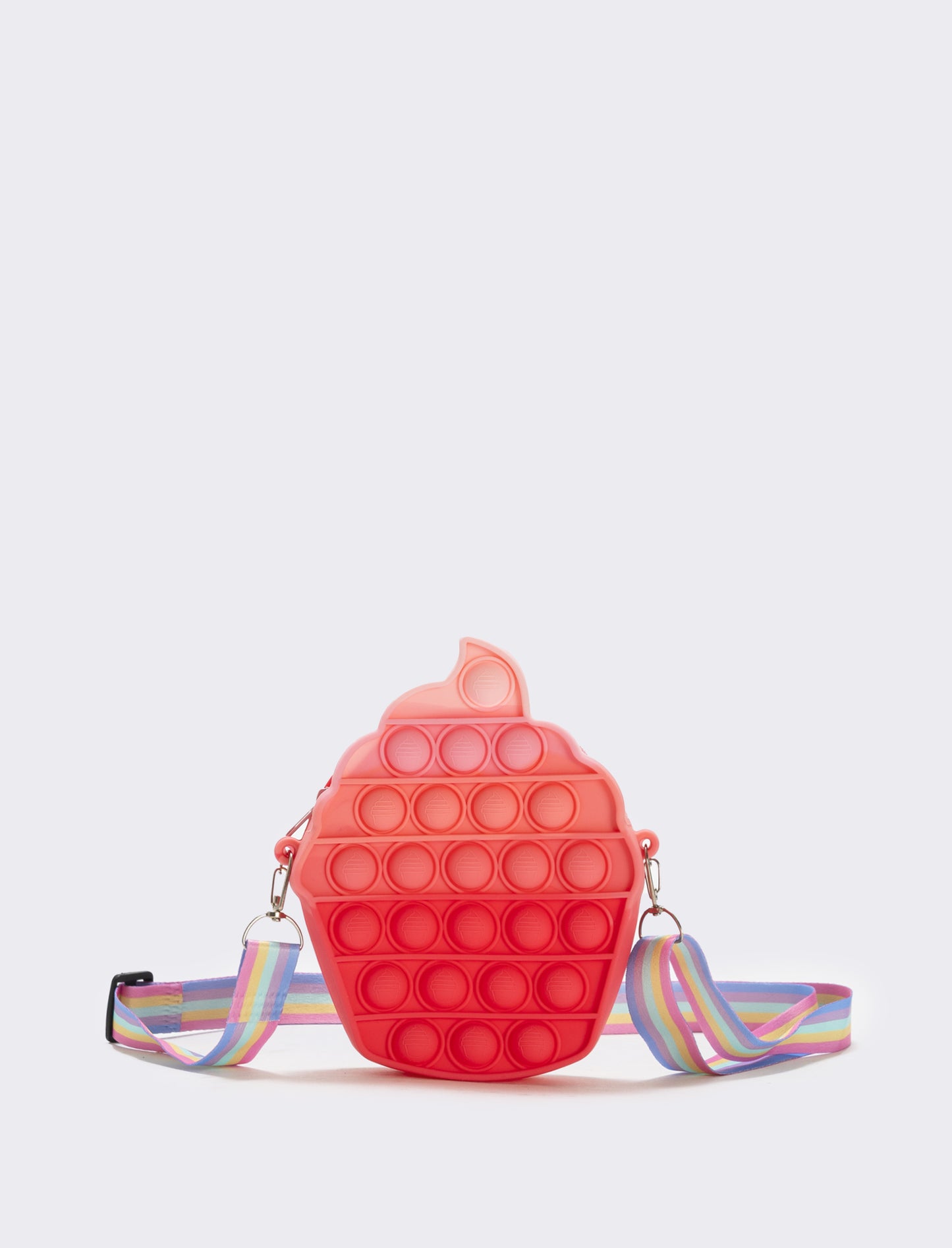 Pop It Cupcake and Duckling Bag - Fuxia