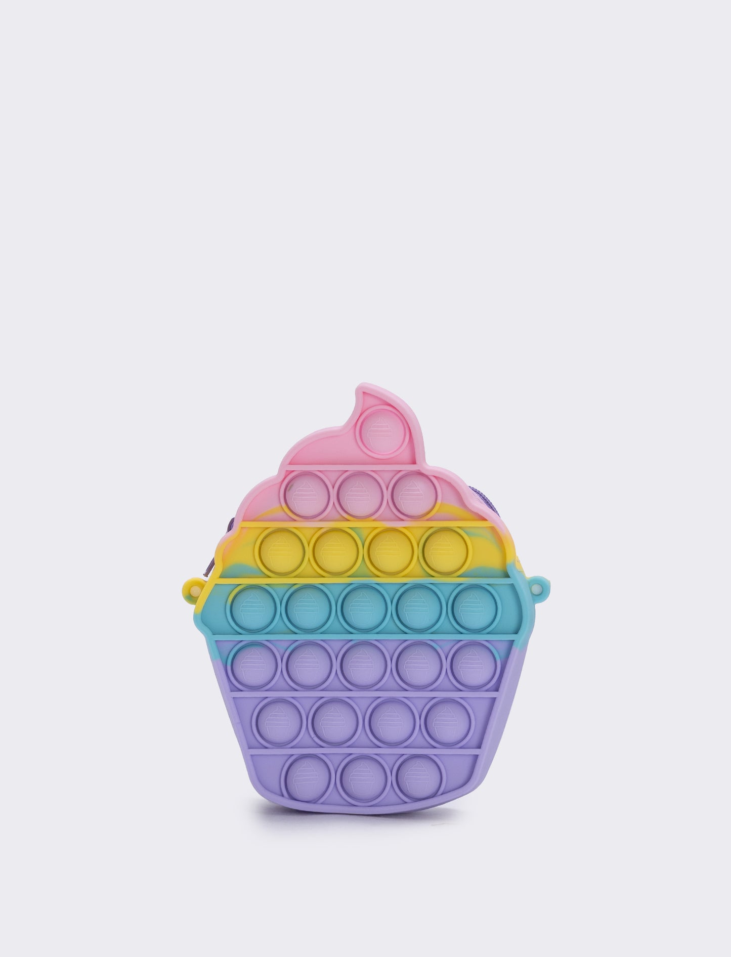 Pop It Cupcake and Duckling Bag - Purple