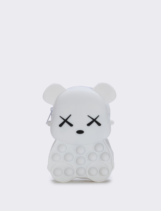 Pop it Bear and Guitar Together - White