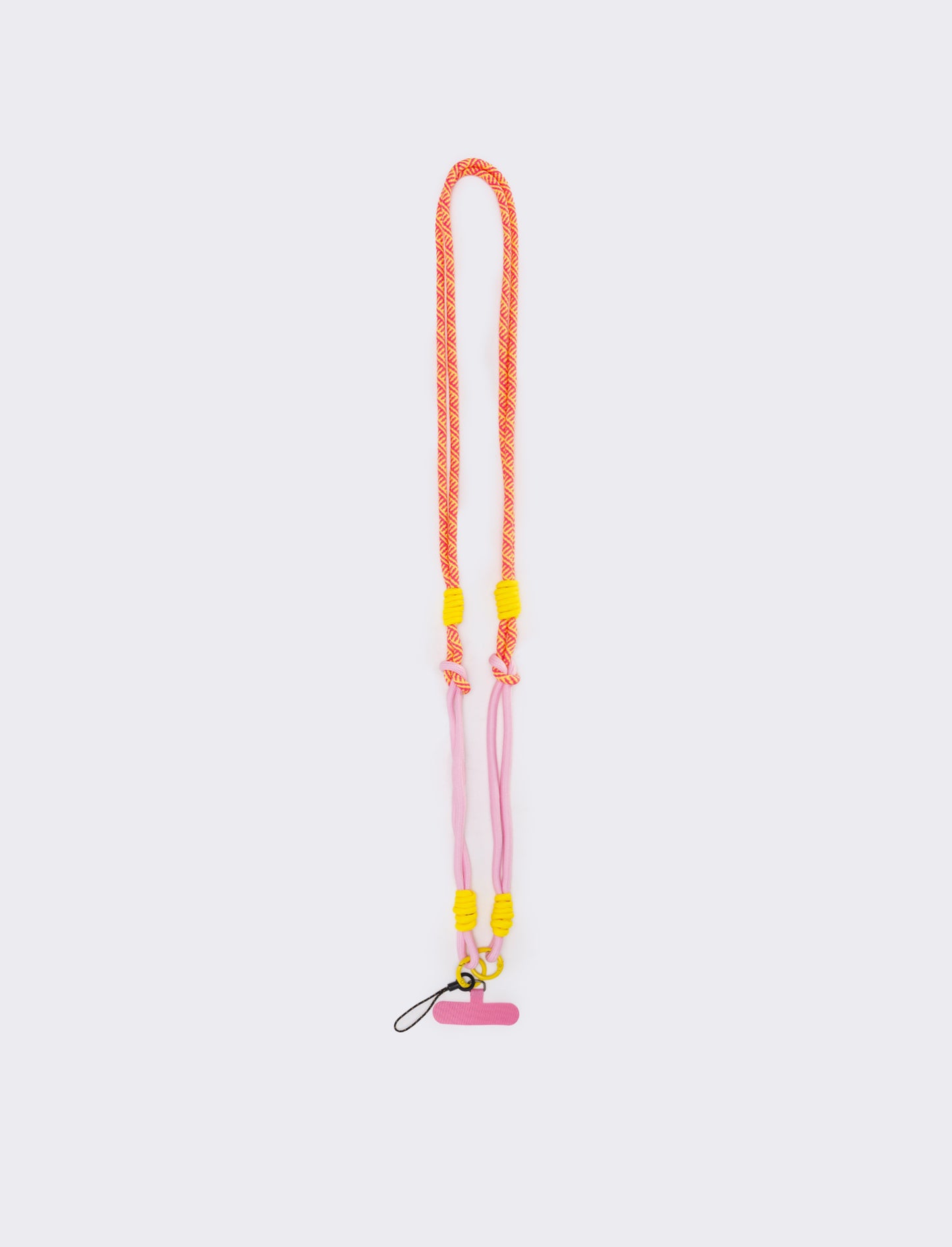 Laccio portacellulare con cordoncino elegante - Rosa