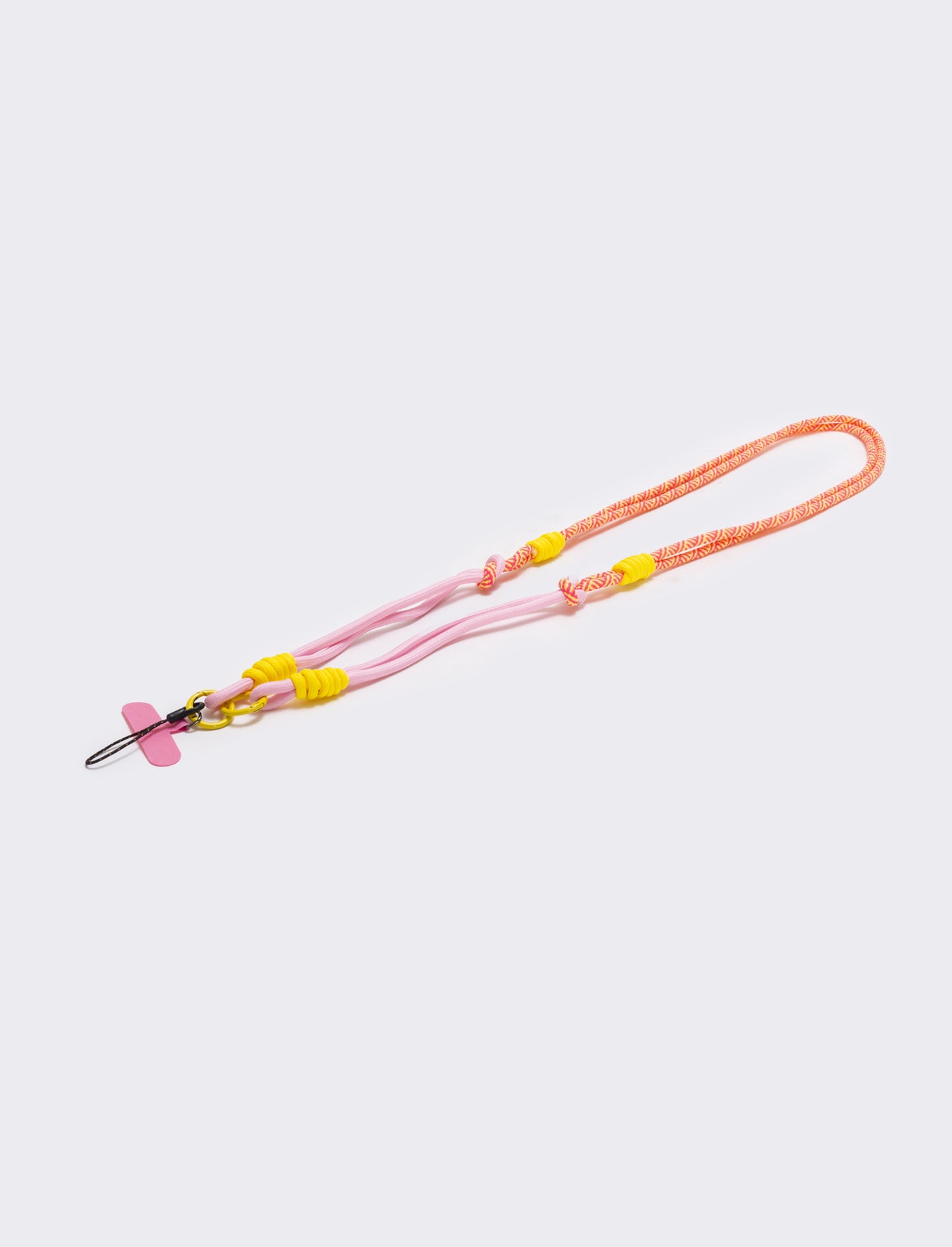 Laccio portacellulare con cordoncino elegante - Rosa