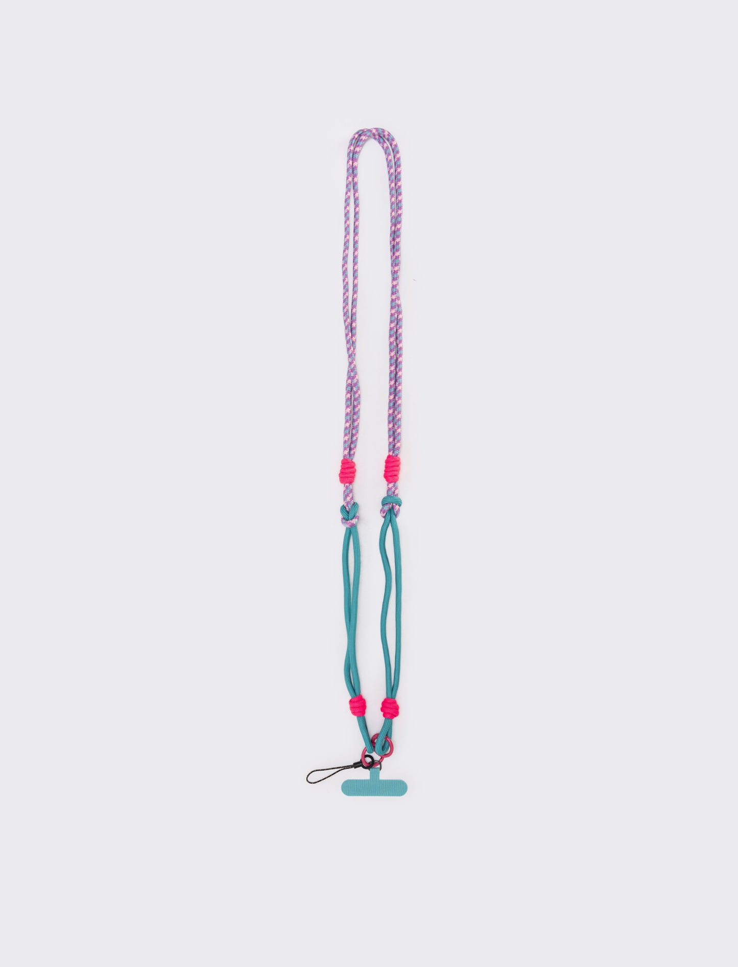 Laccio portacellulare con cordoncino elegante - Verde acqua