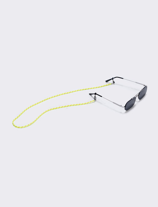 Laccio occhiali con cordoncino pratico - Giallo lime