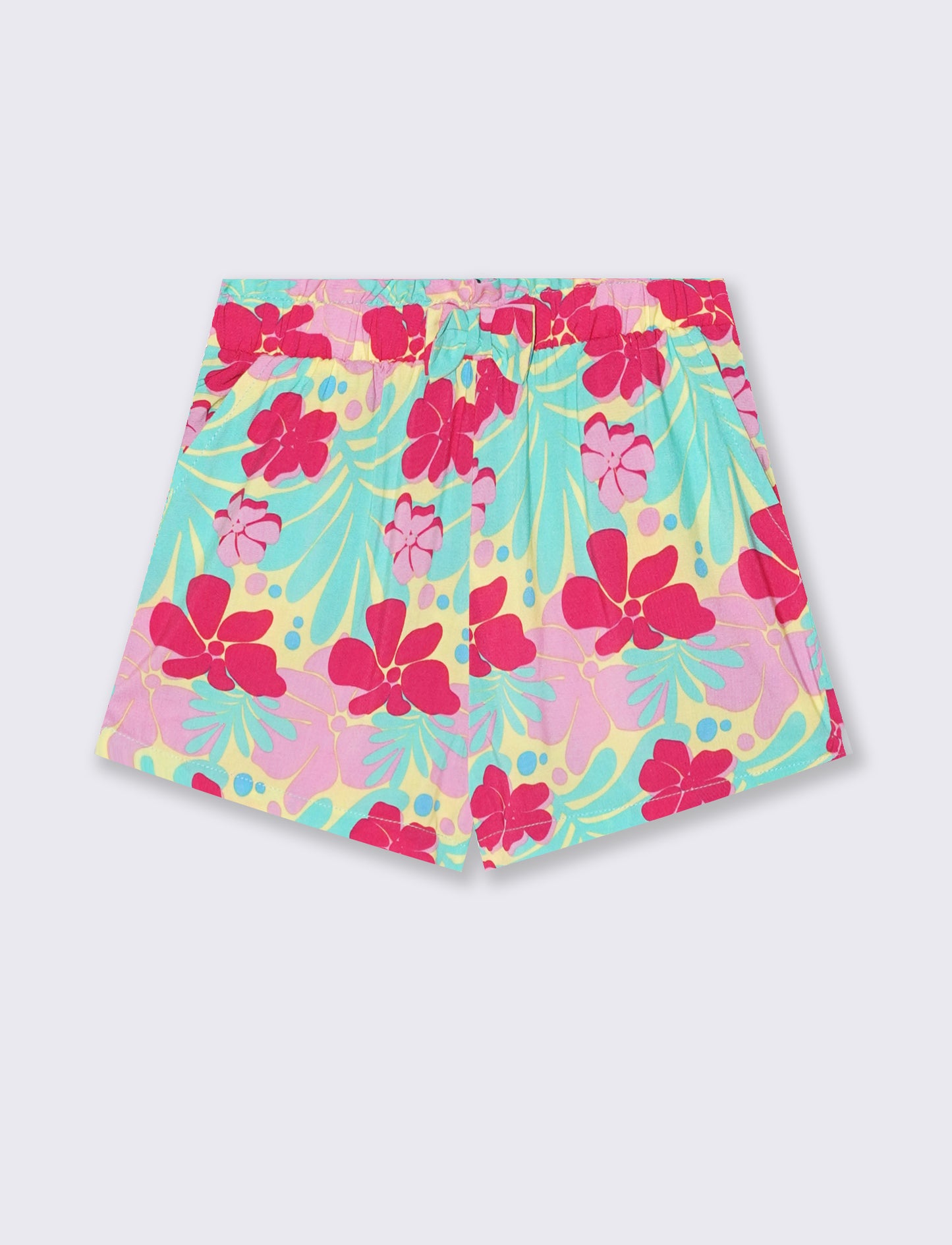Short estivo in viscosa con fiocco - Fantasia