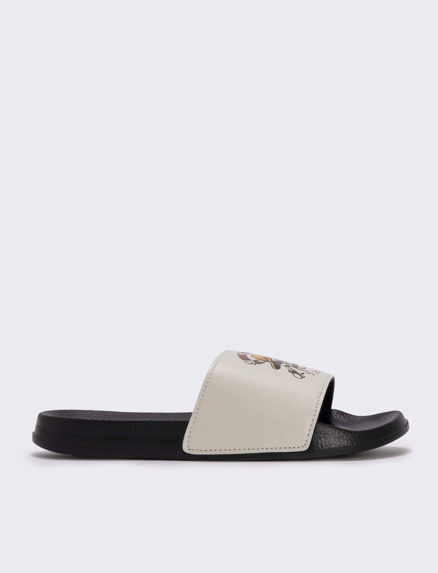 Ciabatta One Piece per bambini in poliuretano - Nero