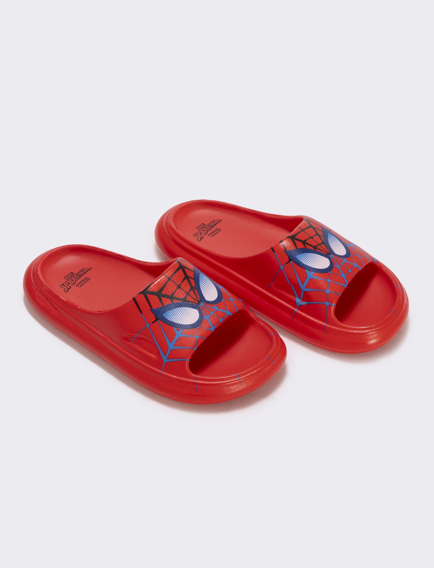 Red Spiderman© Slippers for Kids - Red