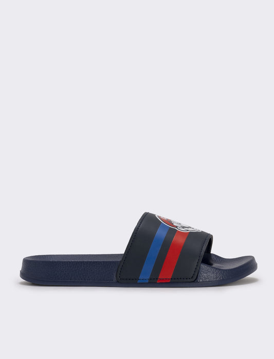 Blue Super Mario Kids Slippers - Blue