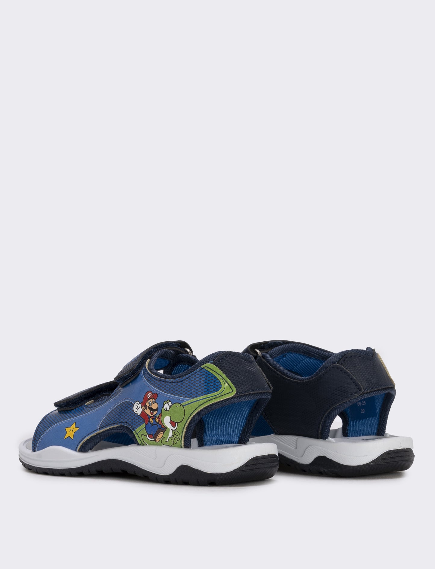 Blue Super Mario Kids Sandal - Blue