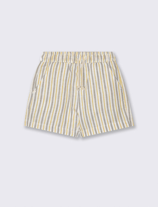 Bermuda a righe con coulisse - Righe