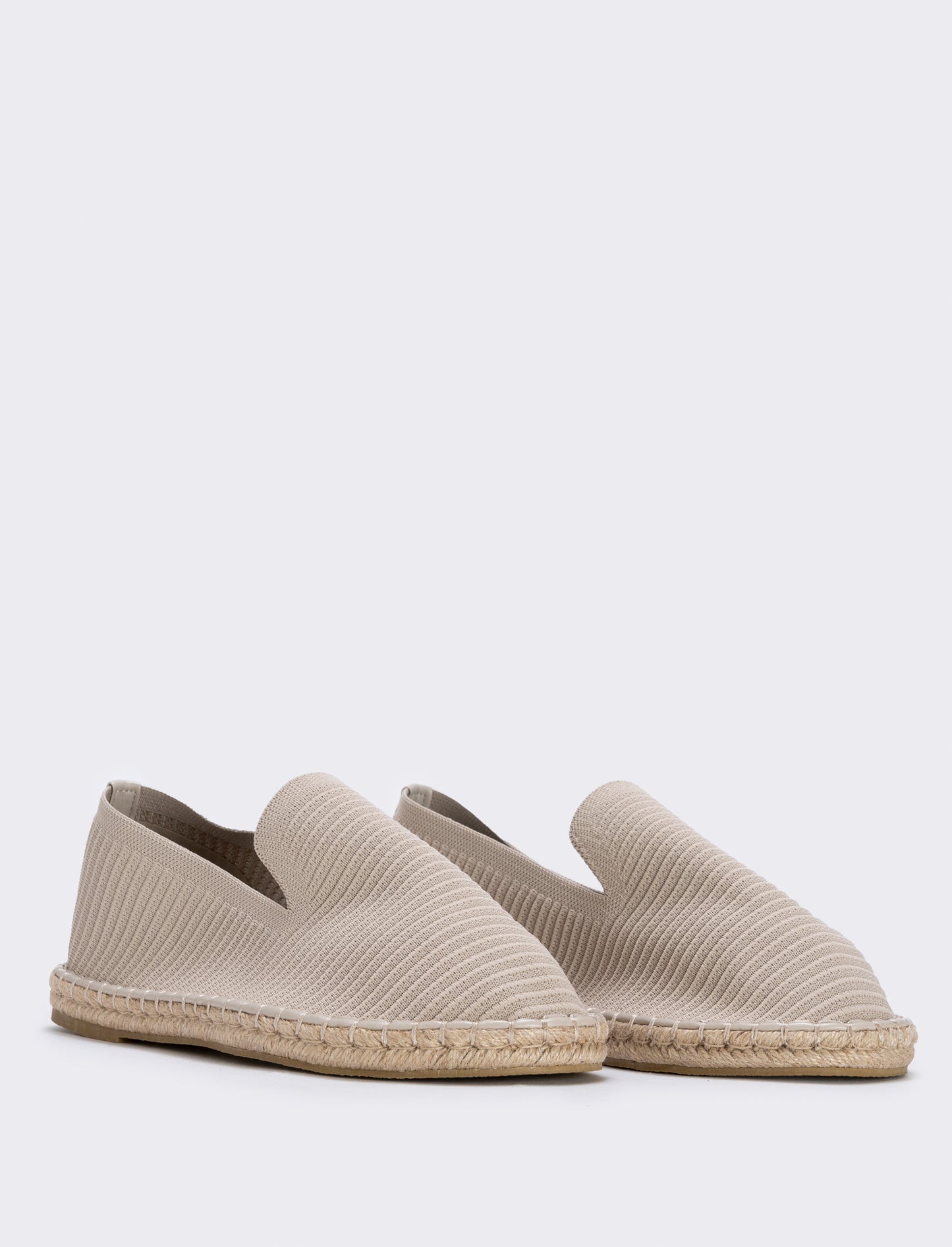 Espadrillas beige in tessuto da uomo - Beige