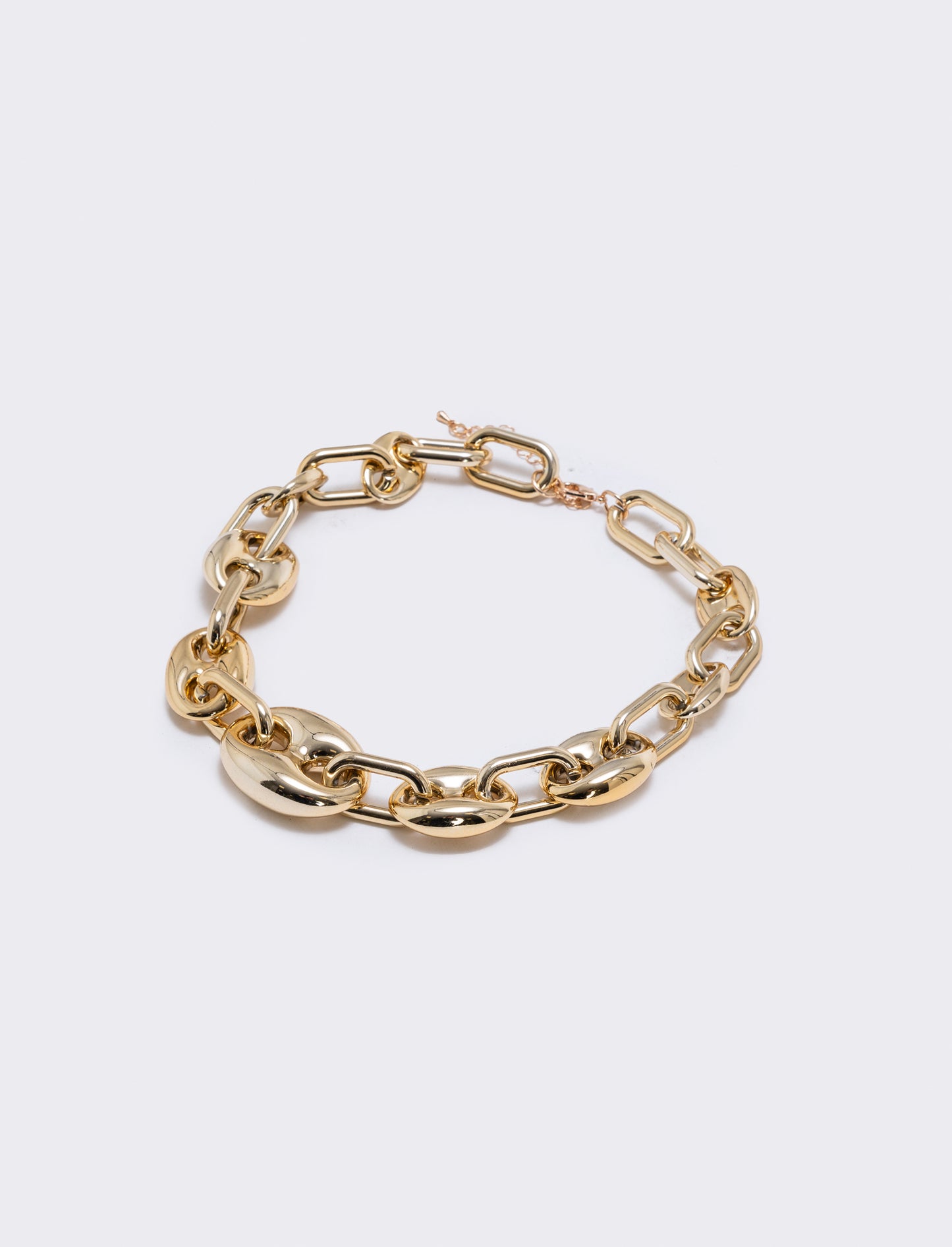 Collana doppia catena - Oro