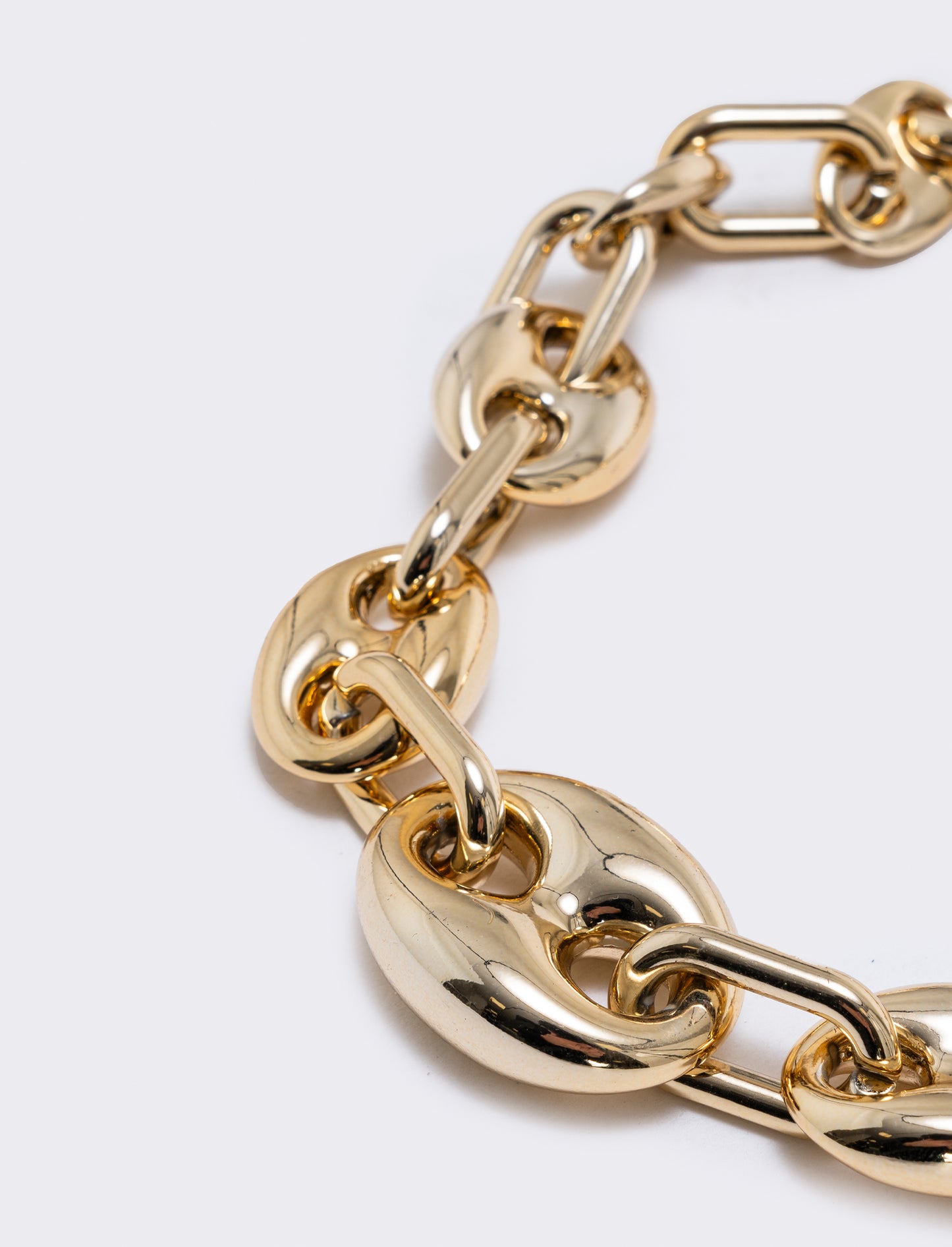 Collana doppia catena - Oro
