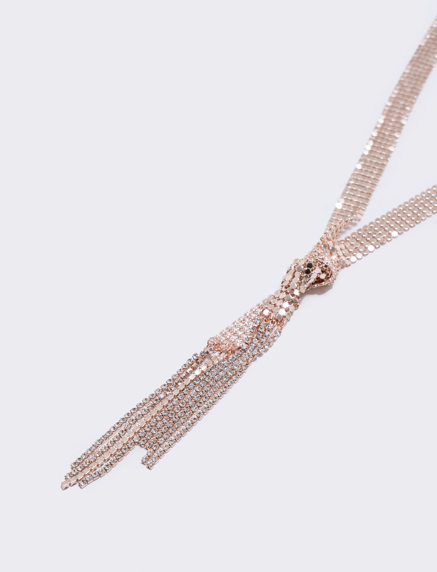 Collana con applicazioni - Oro rosa