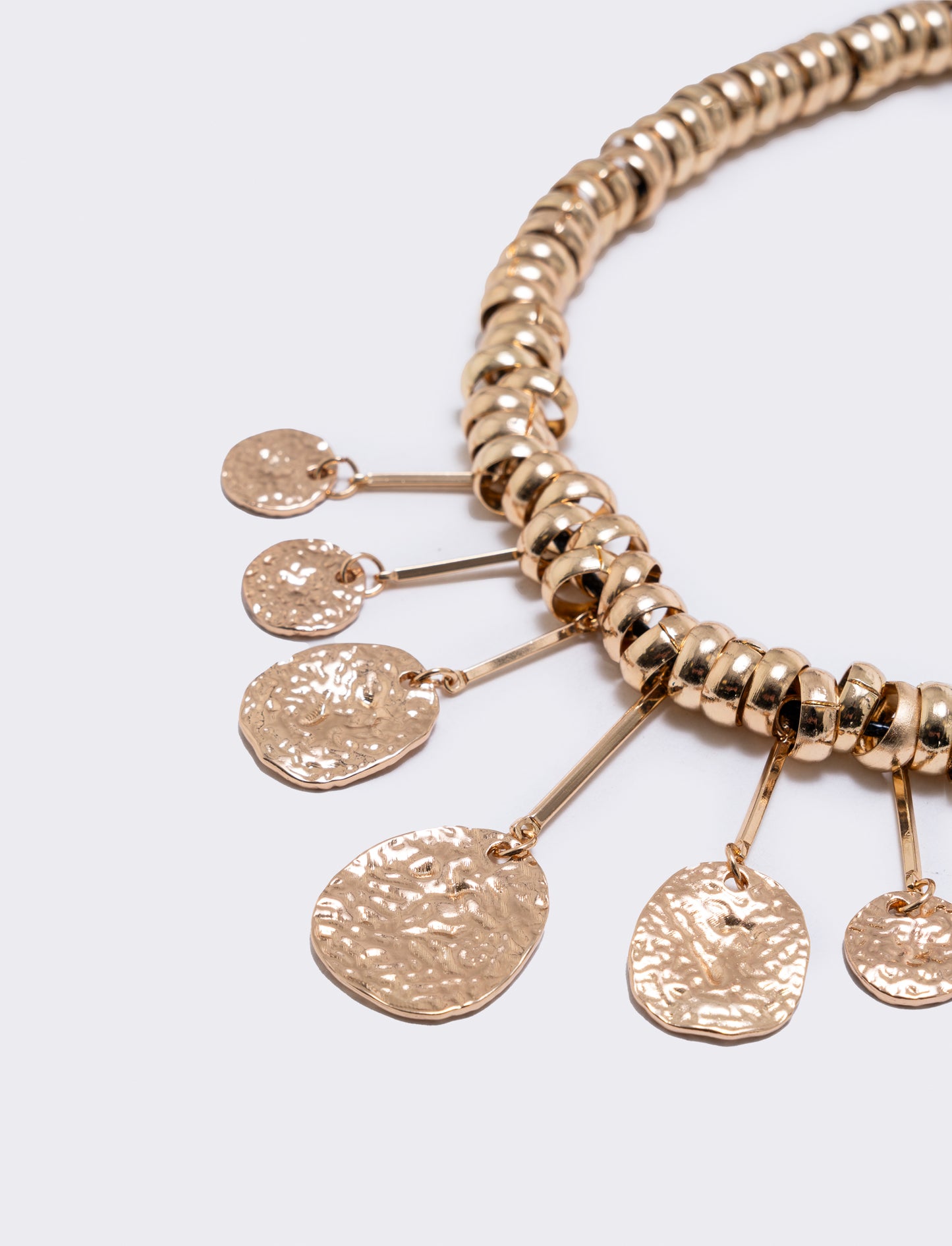 Collana con ciondoli a moneta - Oro