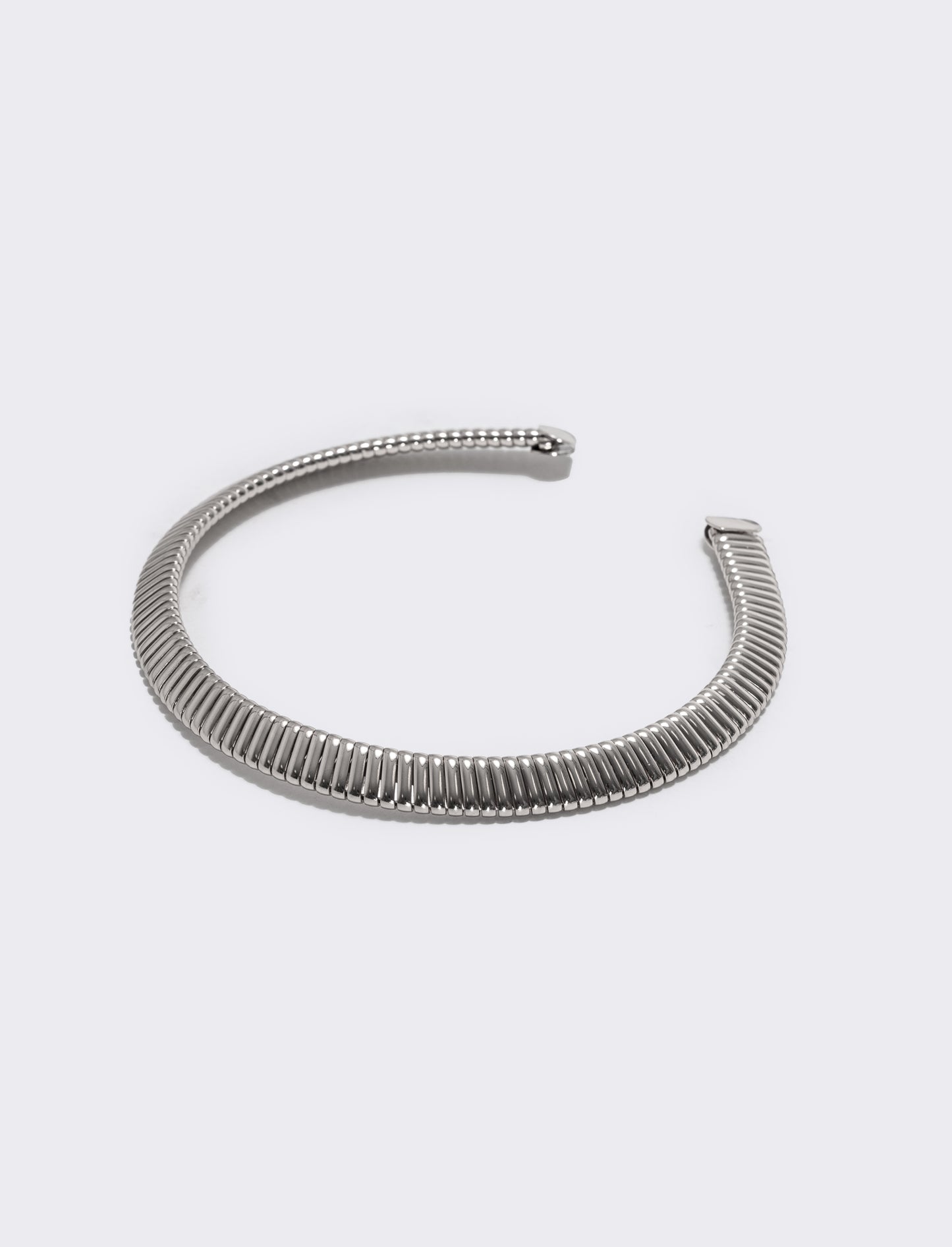 Collana girocollo rigida - Argento
