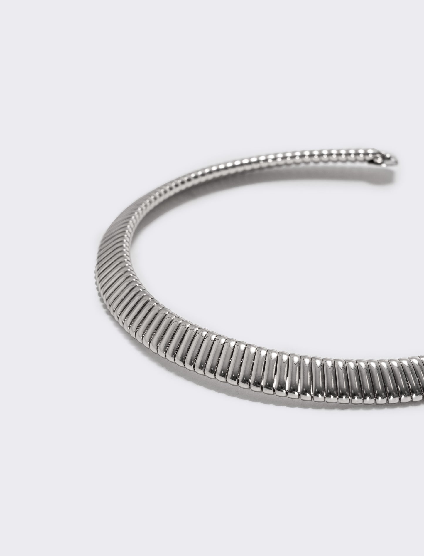 Collana girocollo rigida - Argento