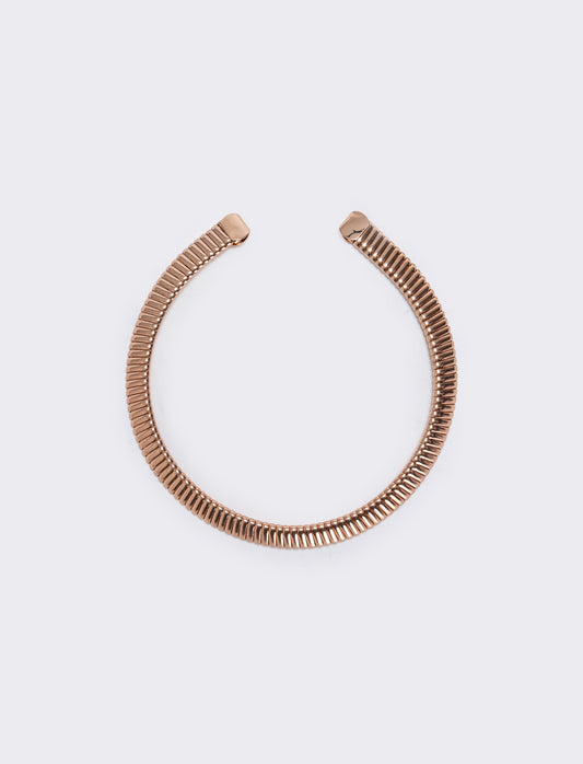 Collana girocollo rigida - Oro rosa