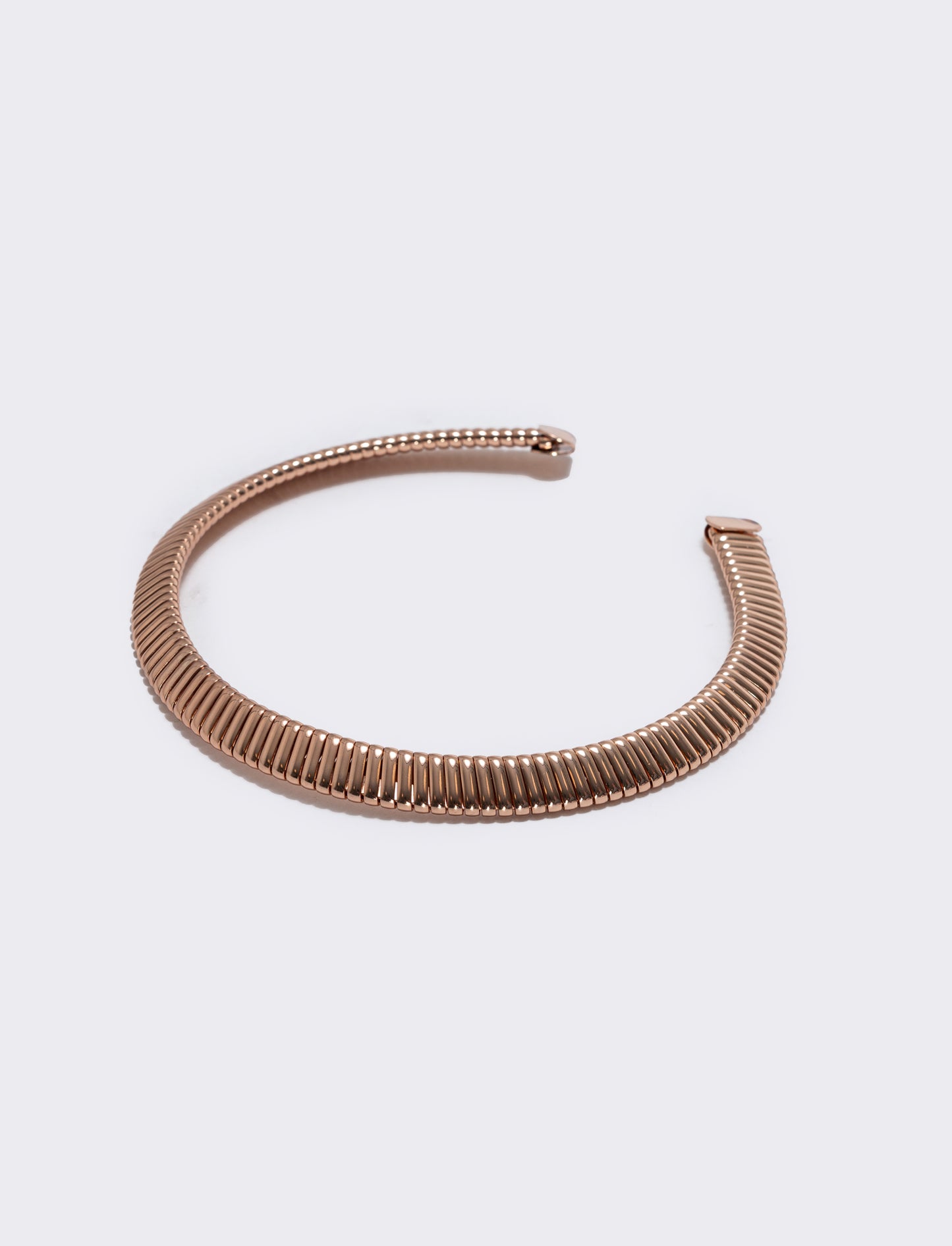 Collana girocollo rigida - Oro rosa