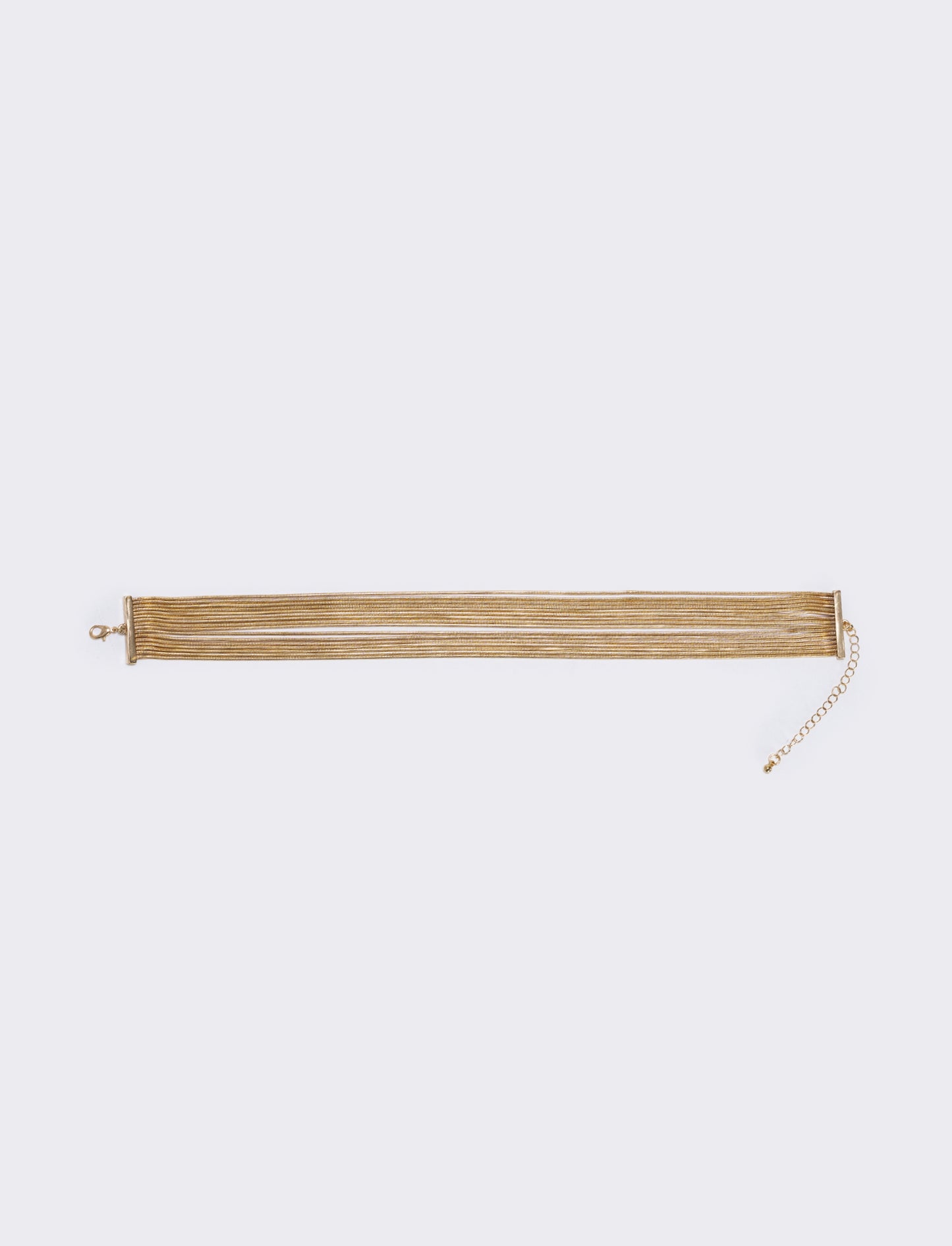 Mouse Tail Necklace - Gold