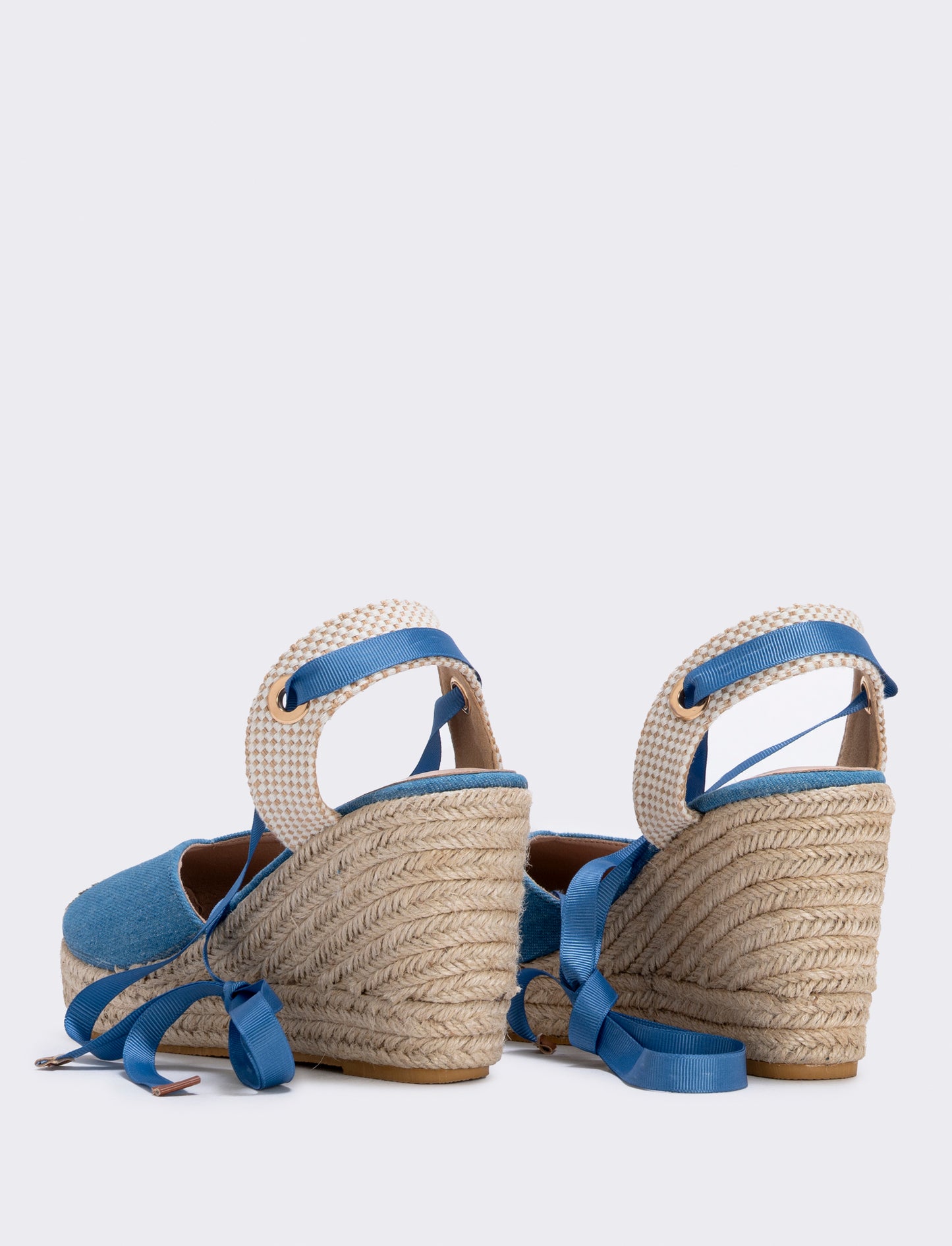 Espadrillas in denim da donna. - Denim