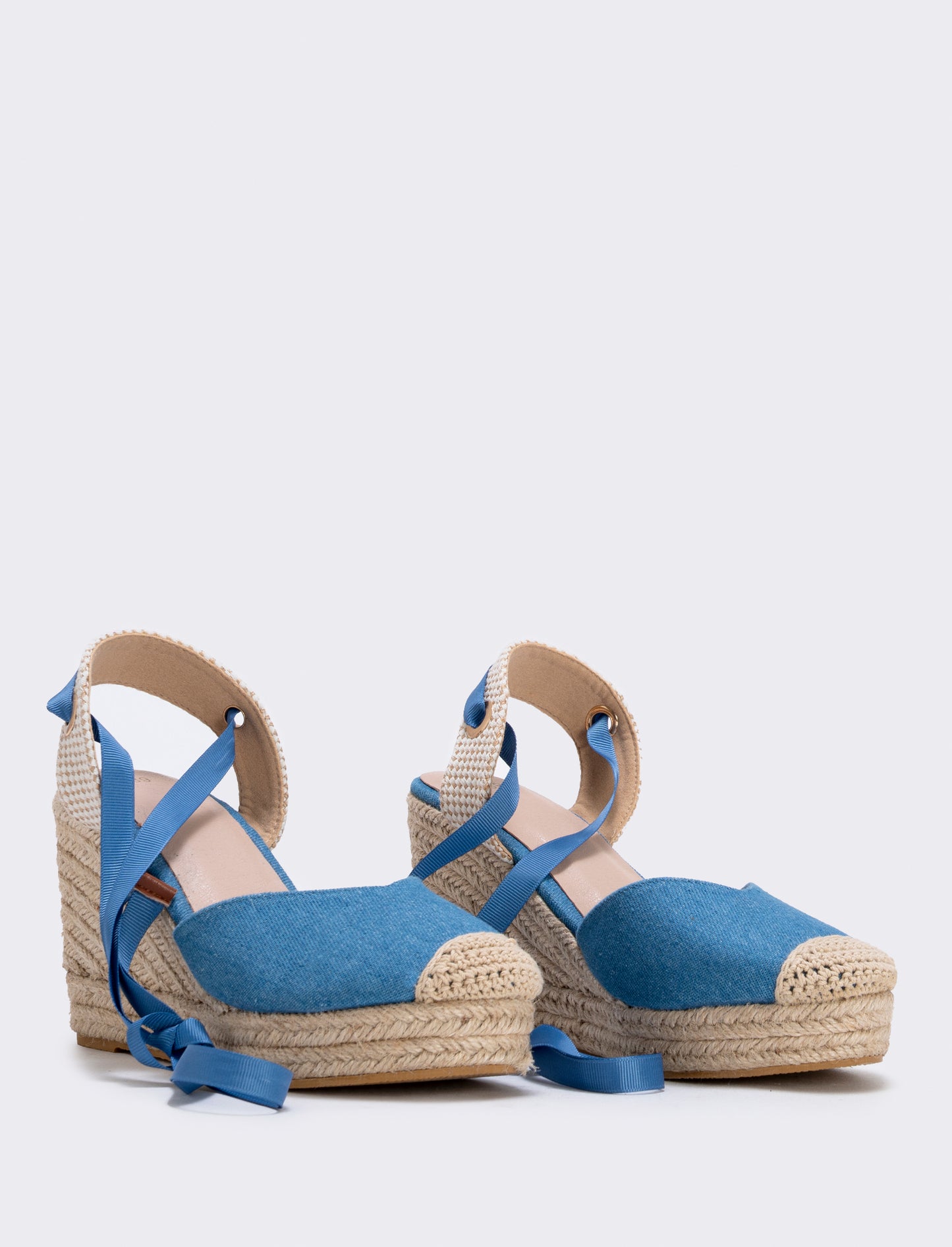 Espadrillas in denim da donna. - Denim