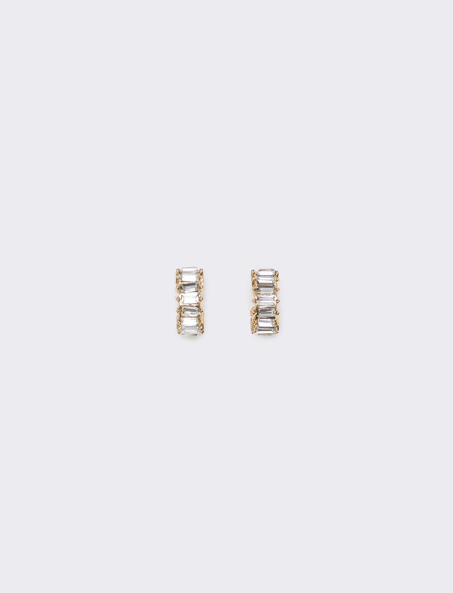 Small hairbands with sparkling rhinestones - Gold