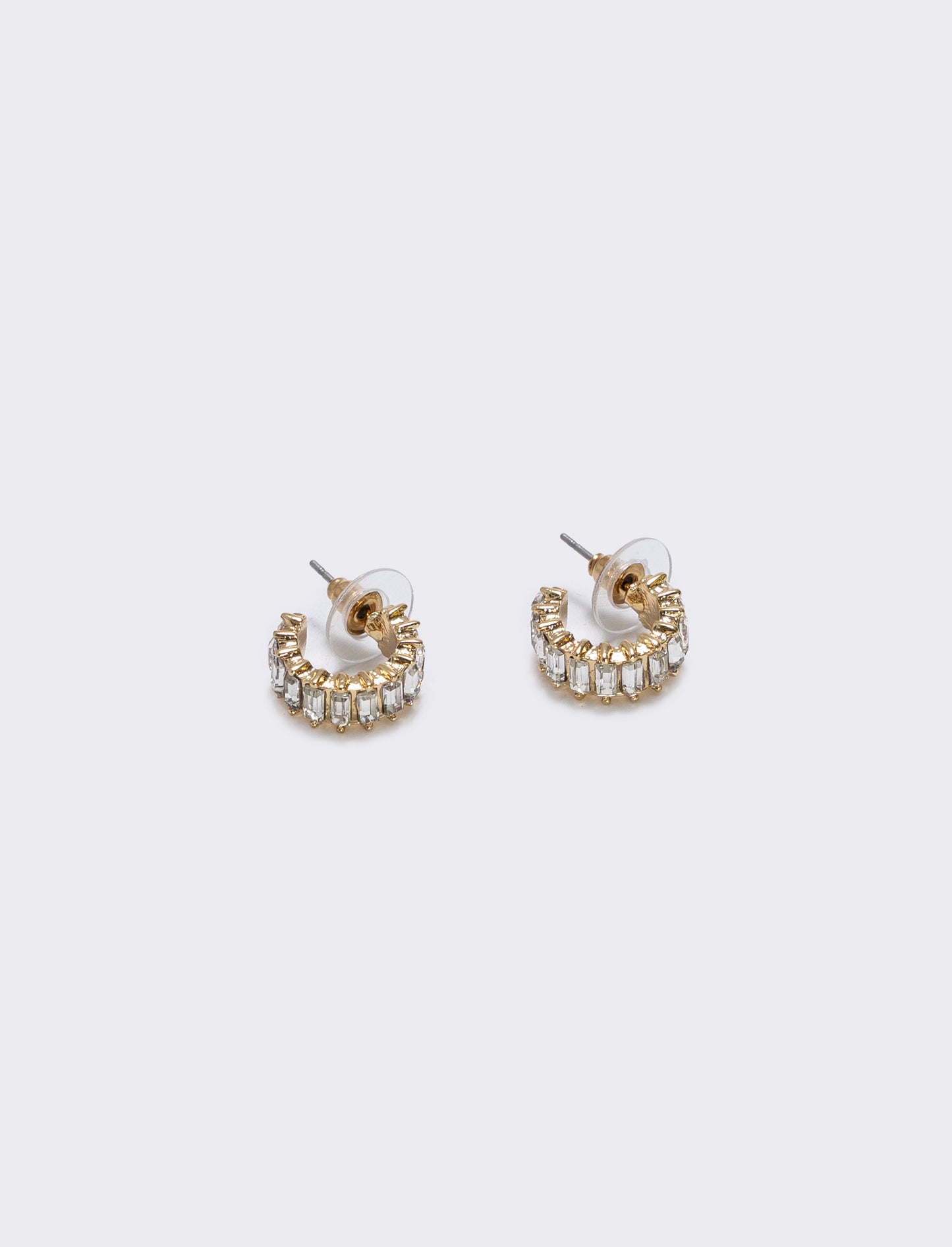 Small hairbands with sparkling rhinestones - Gold
