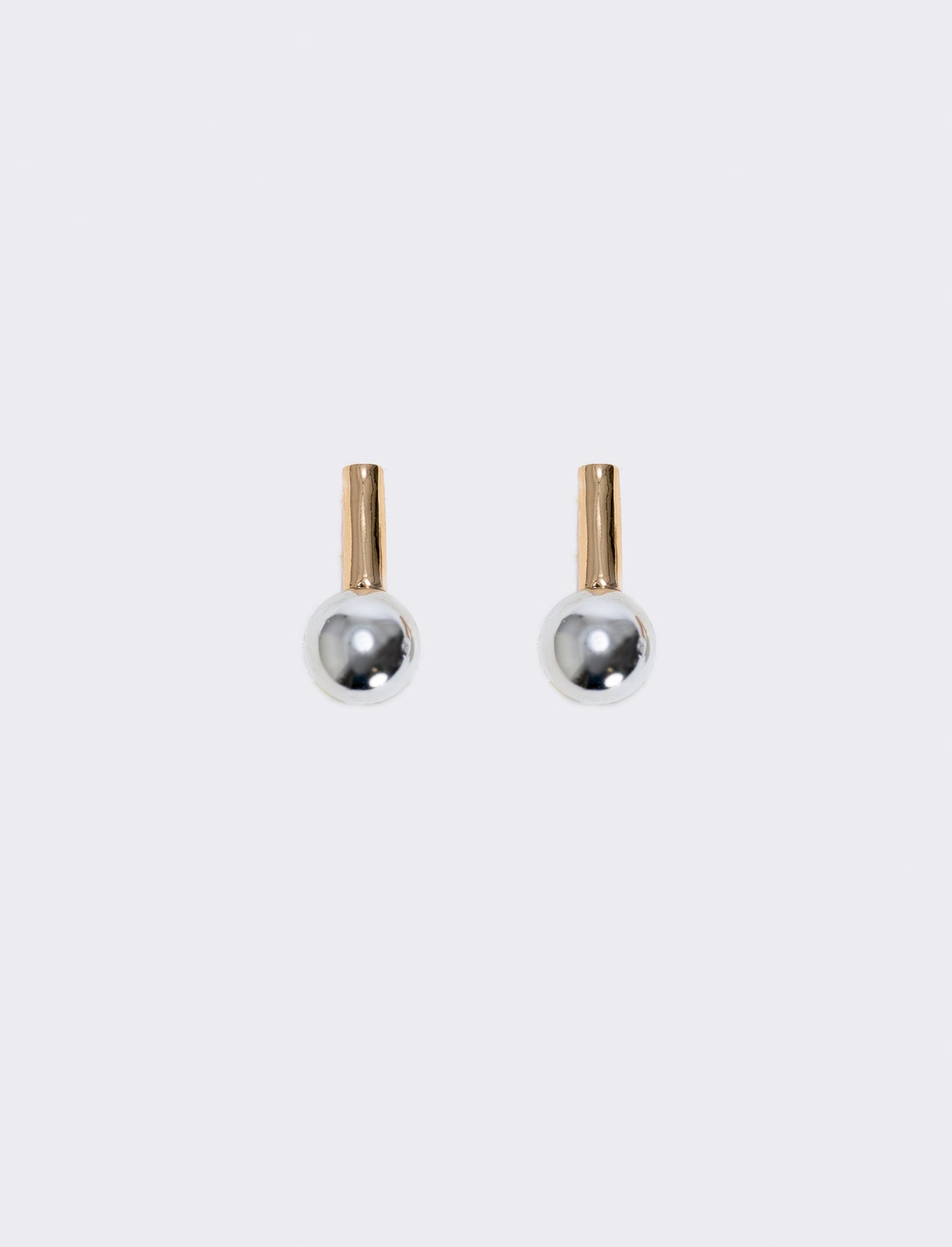 Orecchini pallina multicolor - Argento